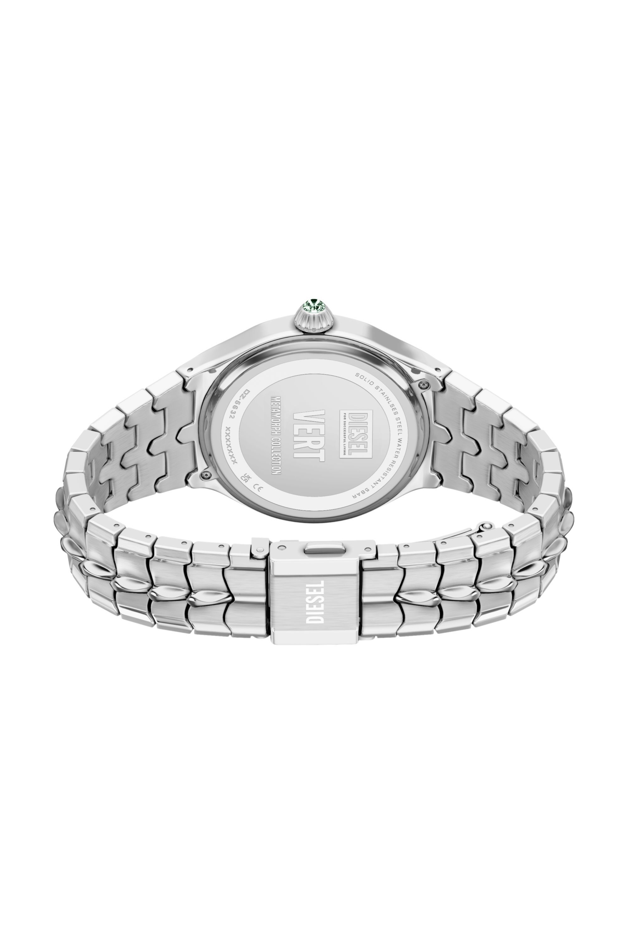 Diesel - DZ5632 WATCH, Reloj Vert de acero inoxidable Hombre in Plateado - 5