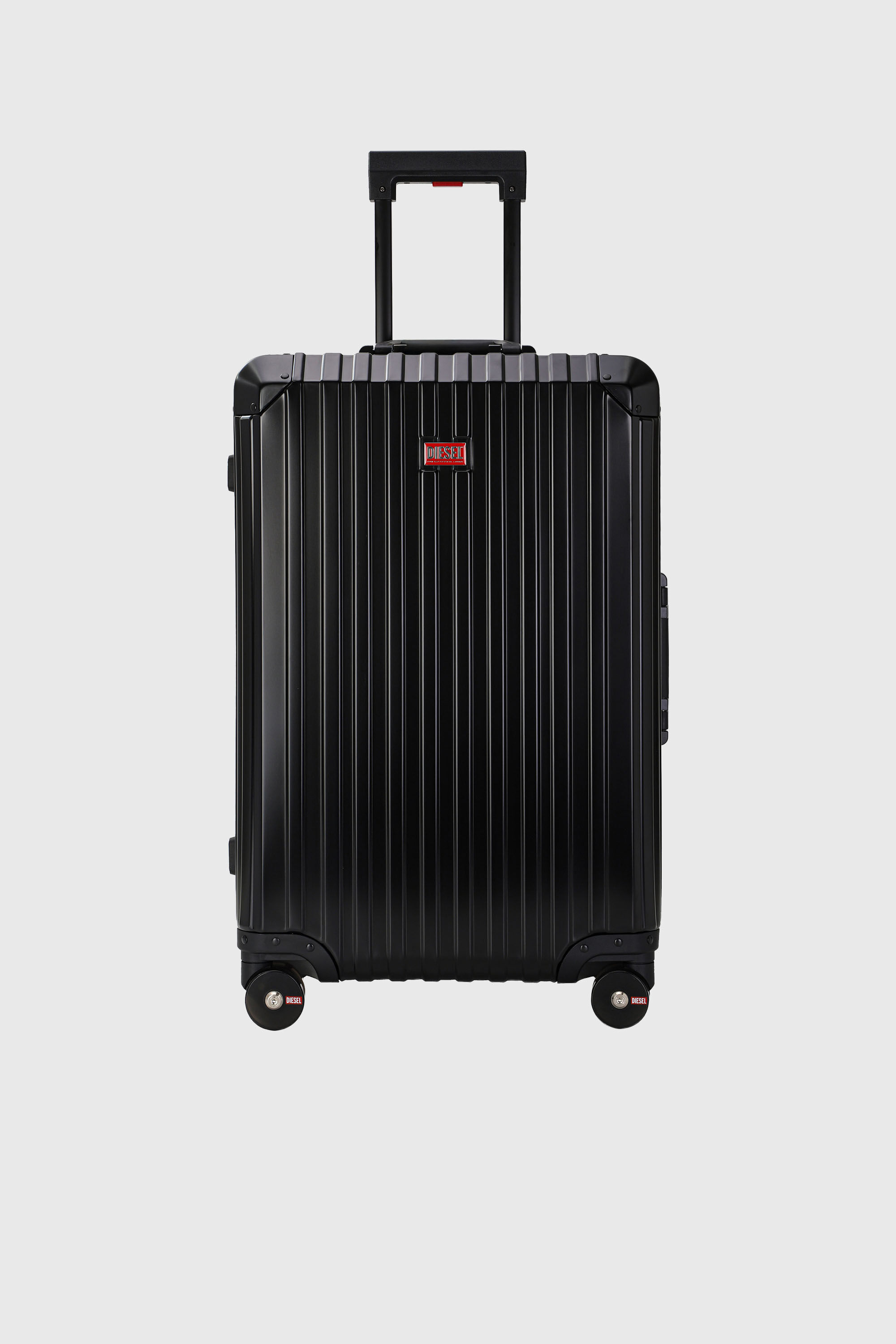 Diesel - DIESEL ALUMINUM TROLLEY- DSL002, Maleta de aluminio tama&ntilde;o M Unisex in Negro - 1