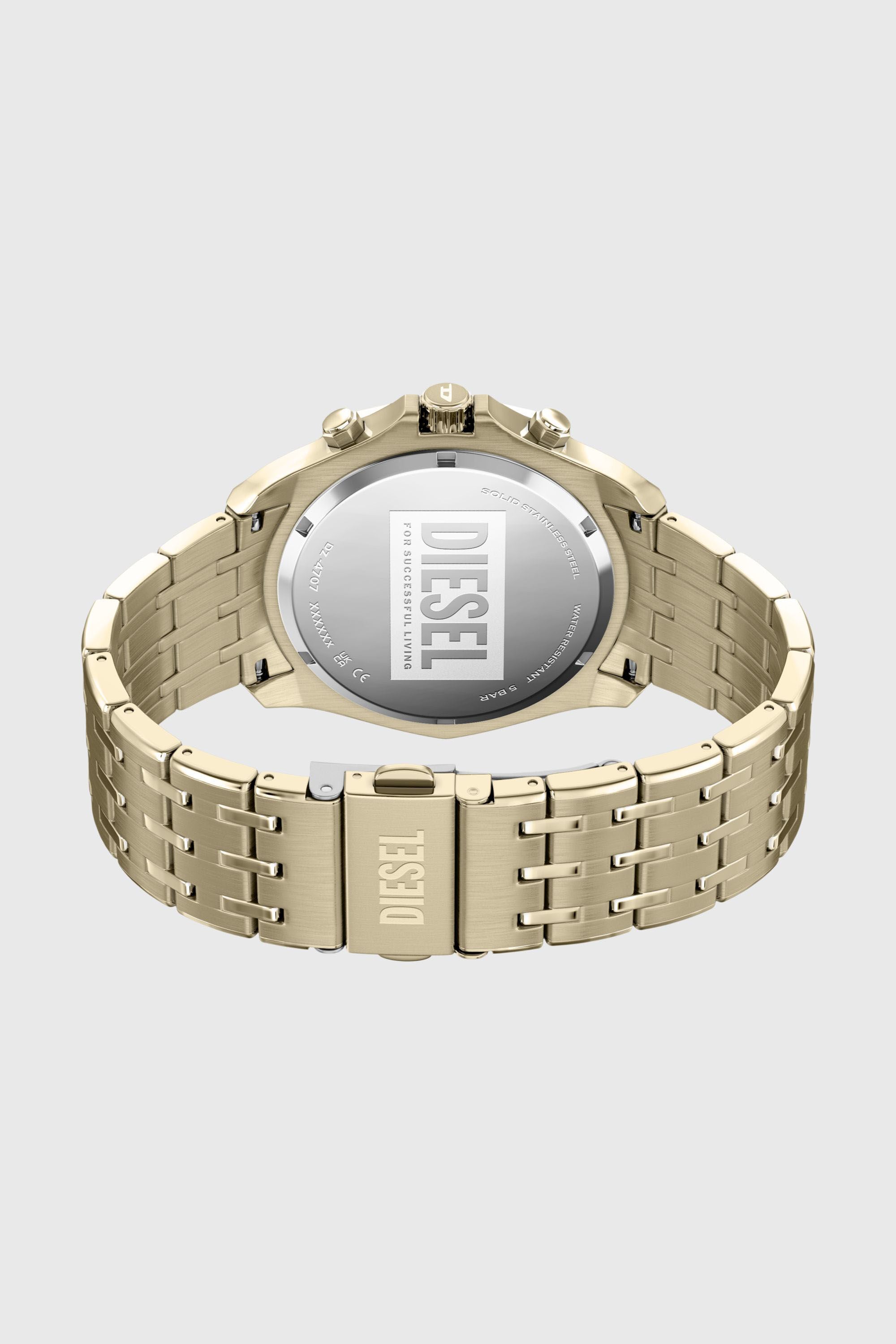 Diesel - DZ4707 WATCH, Reloj Stinger de acero inoxidable en tono dorado Hombre in Dorado - 6