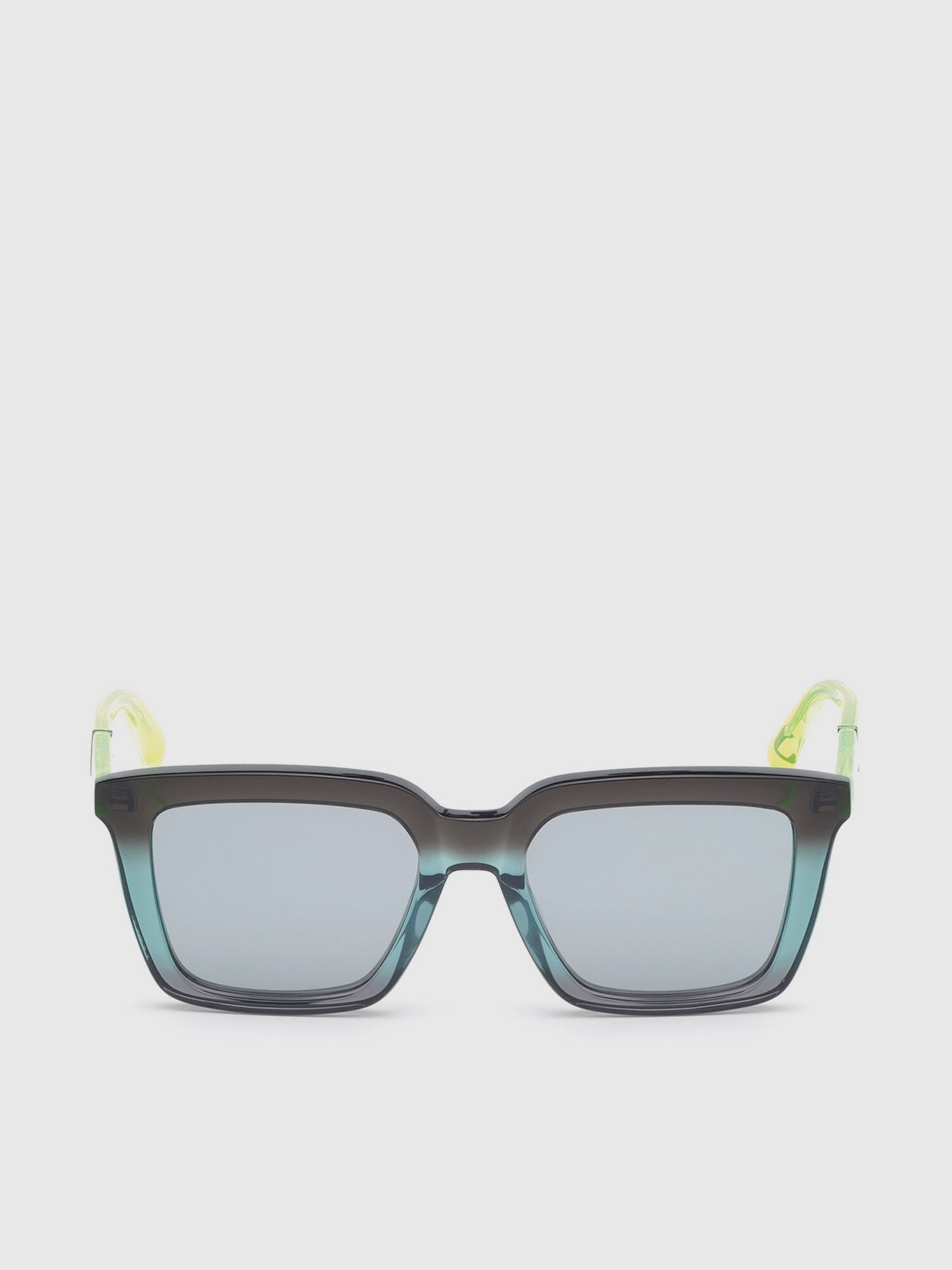 Diesel - DL0284, Gafas de sol cuadradas en acetato Hombre in Azul marino - 1