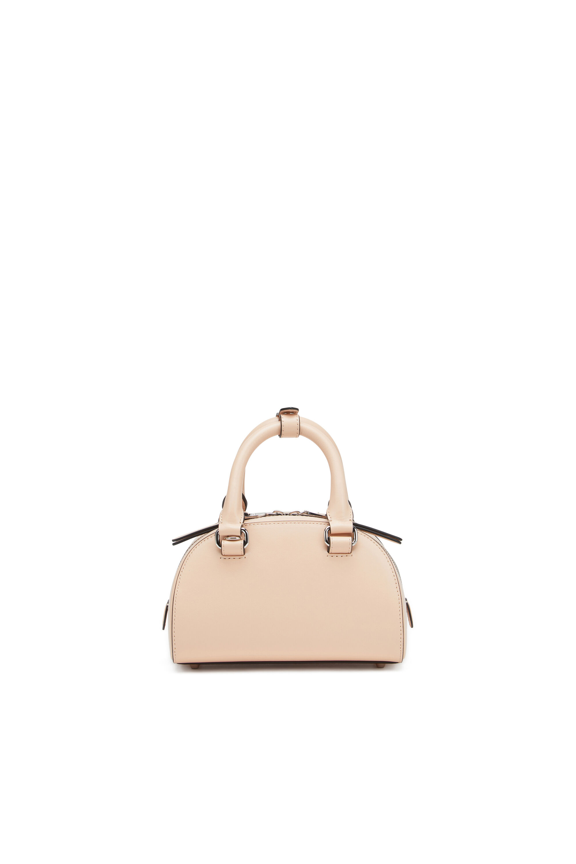 Diesel - 1DR DOME CROSSBODY, Mini bolso de cuero tipo bowling Mujer in Rosa - 3