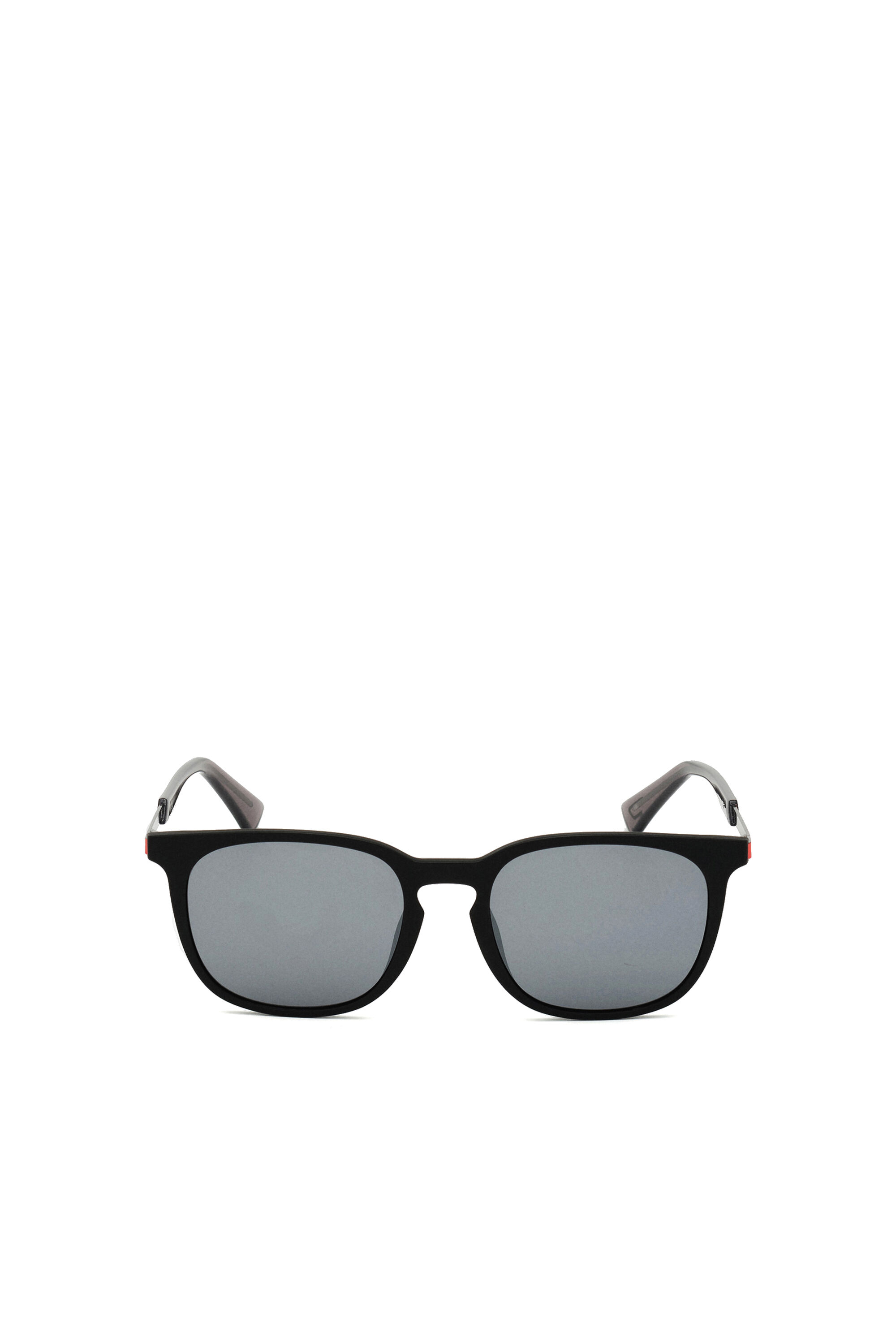Diesel - DL0311, Unisex's Injected unisex sunglasses in Black - 1