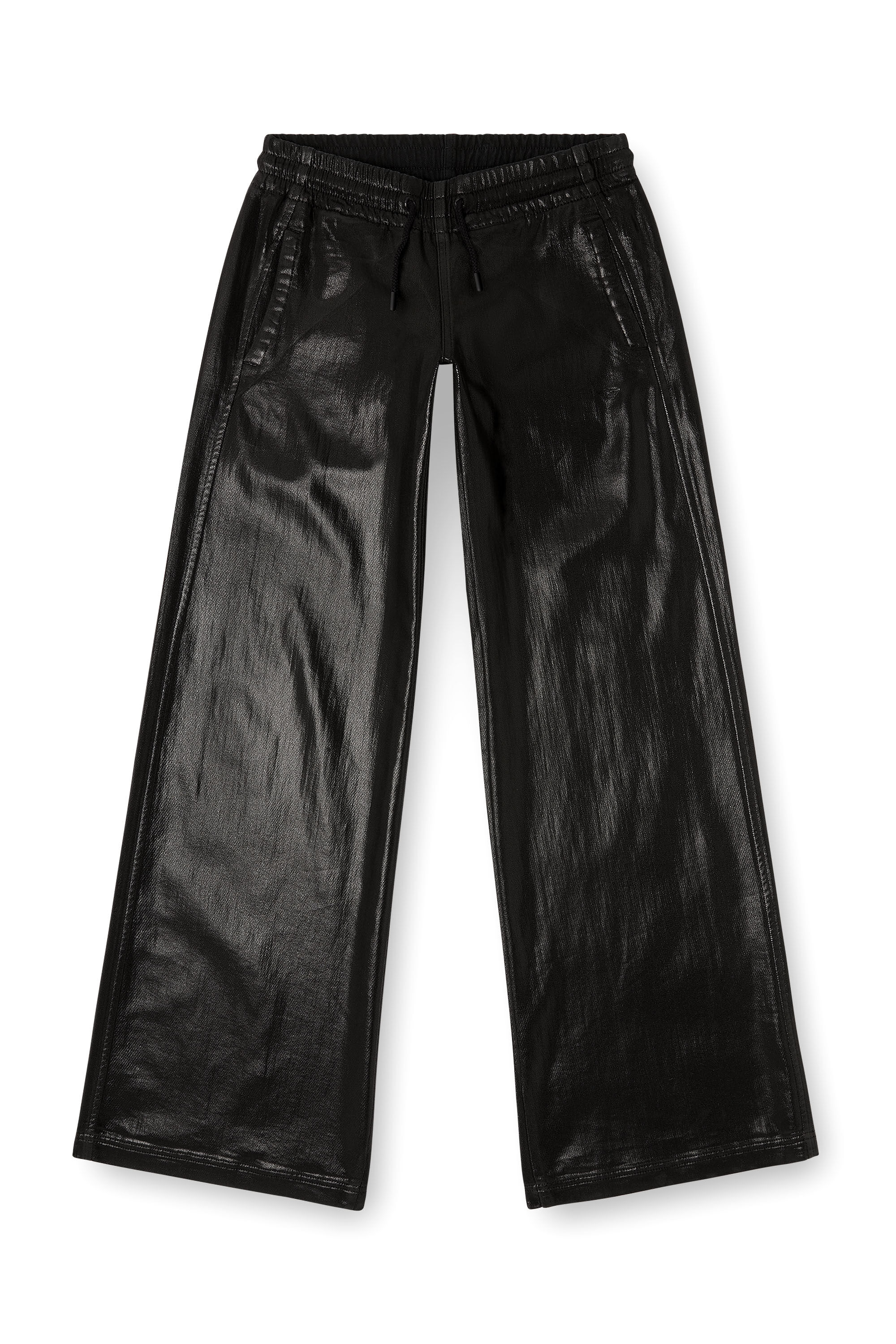 Diesel - Relaxed 2078 D-Ainty Joggjeans® 068VD Mujer, Negro/Gris oscuro - 2