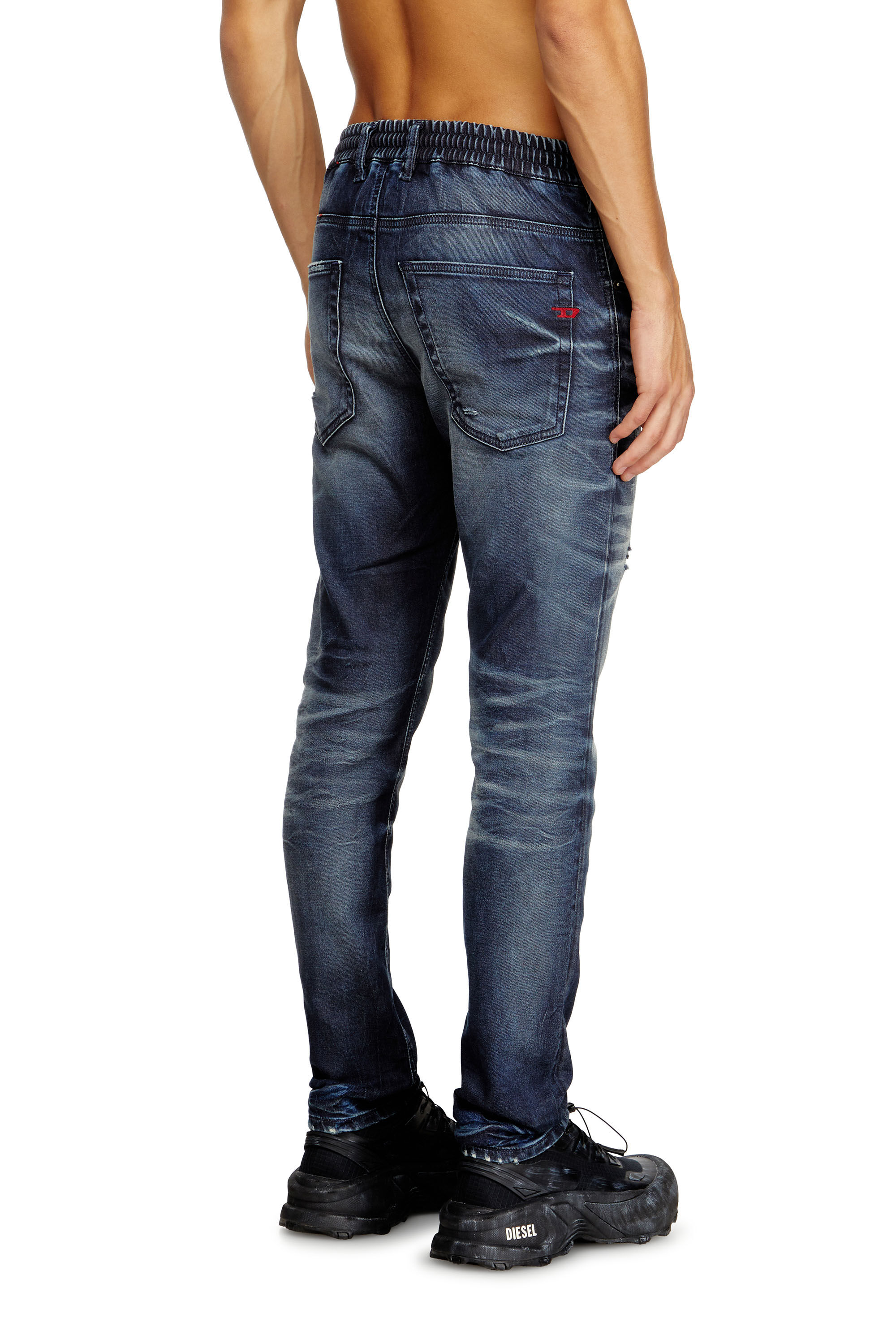 Diesel - Regular 2032 D-Krooley Joggjeans® 068UD Hombre, Azul Oscuro - 4