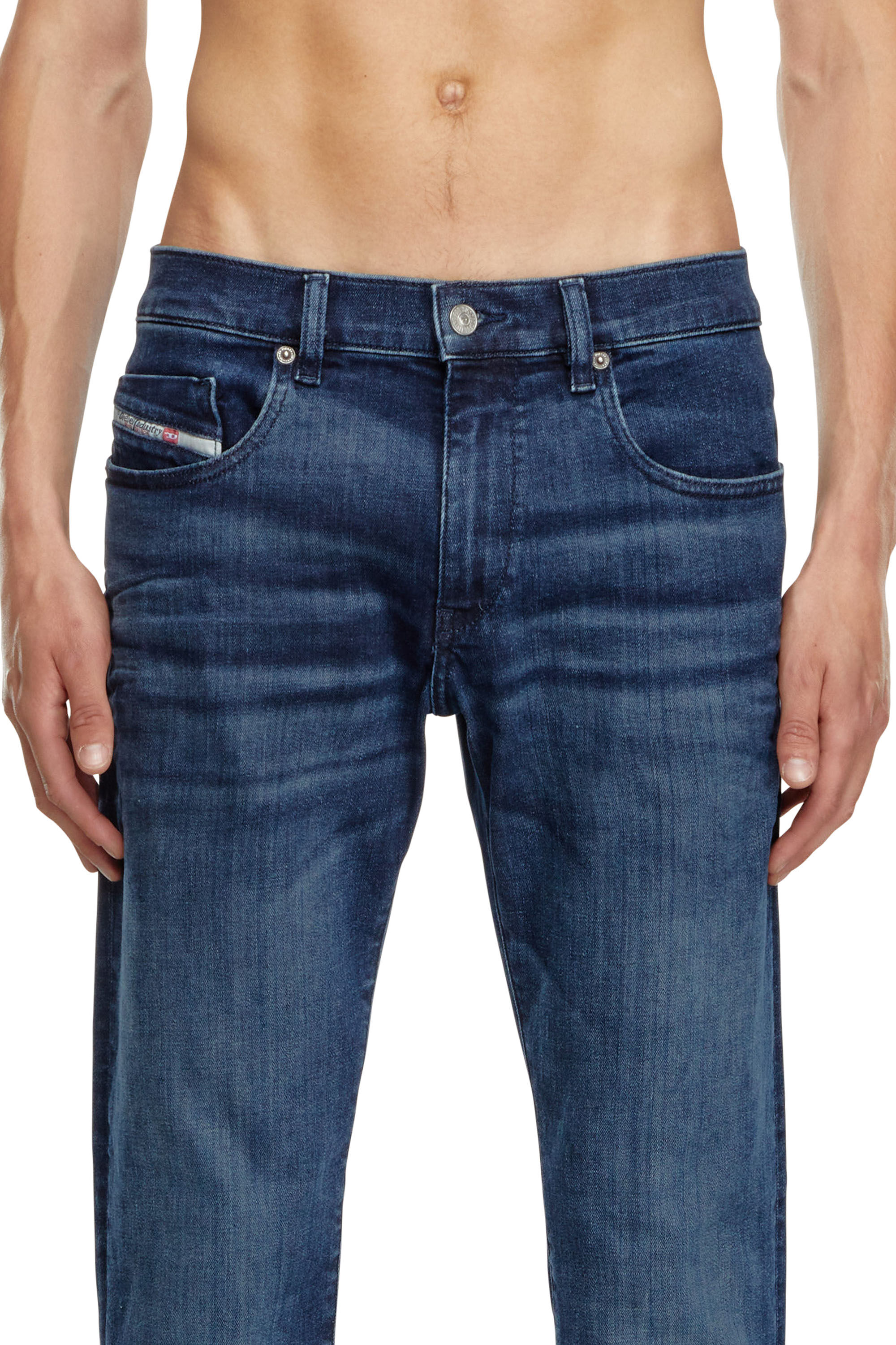 Diesel - Slim Jeans 2019 D-Strukt 0GRDJ, Hombre Slim Jeans - 2019 D-Strukt in Azul marino - Image 5
