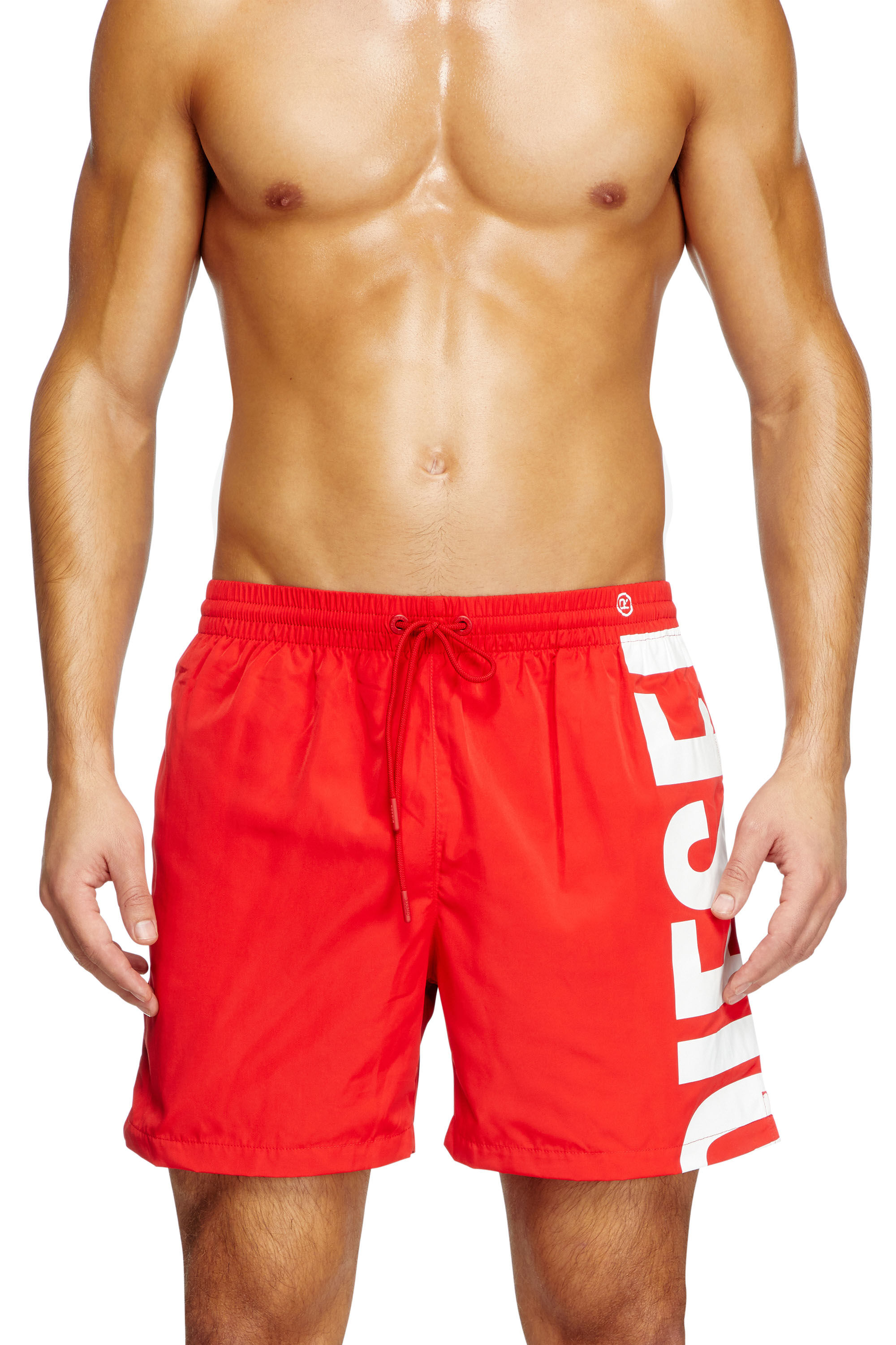 Diesel - RIO-41-D-CORE, Bañador de longitud media con logotipo grande Hombre in Multicolor - 1