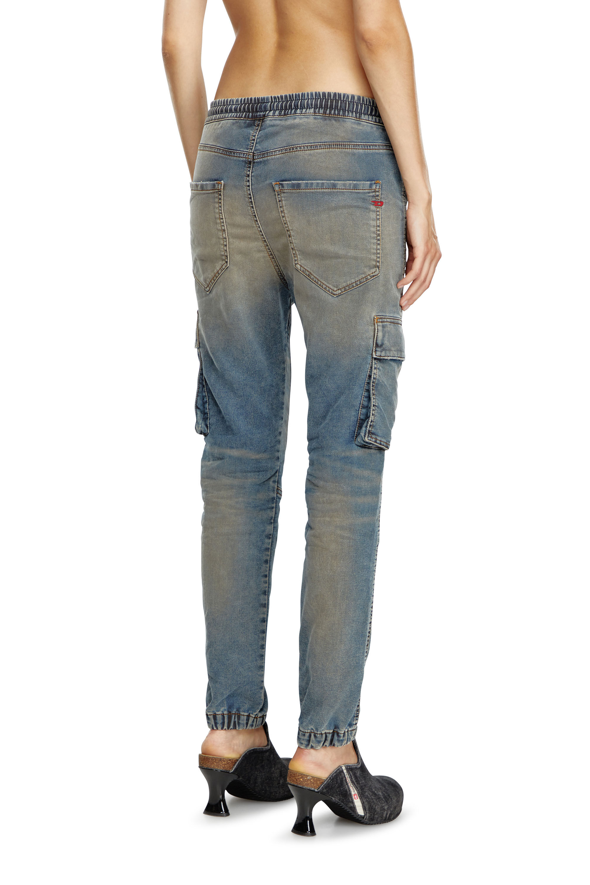 Diesel - Mujer Slim 2051 D-Ursy Joggjeans® 068MB, Azul medio - Image 4