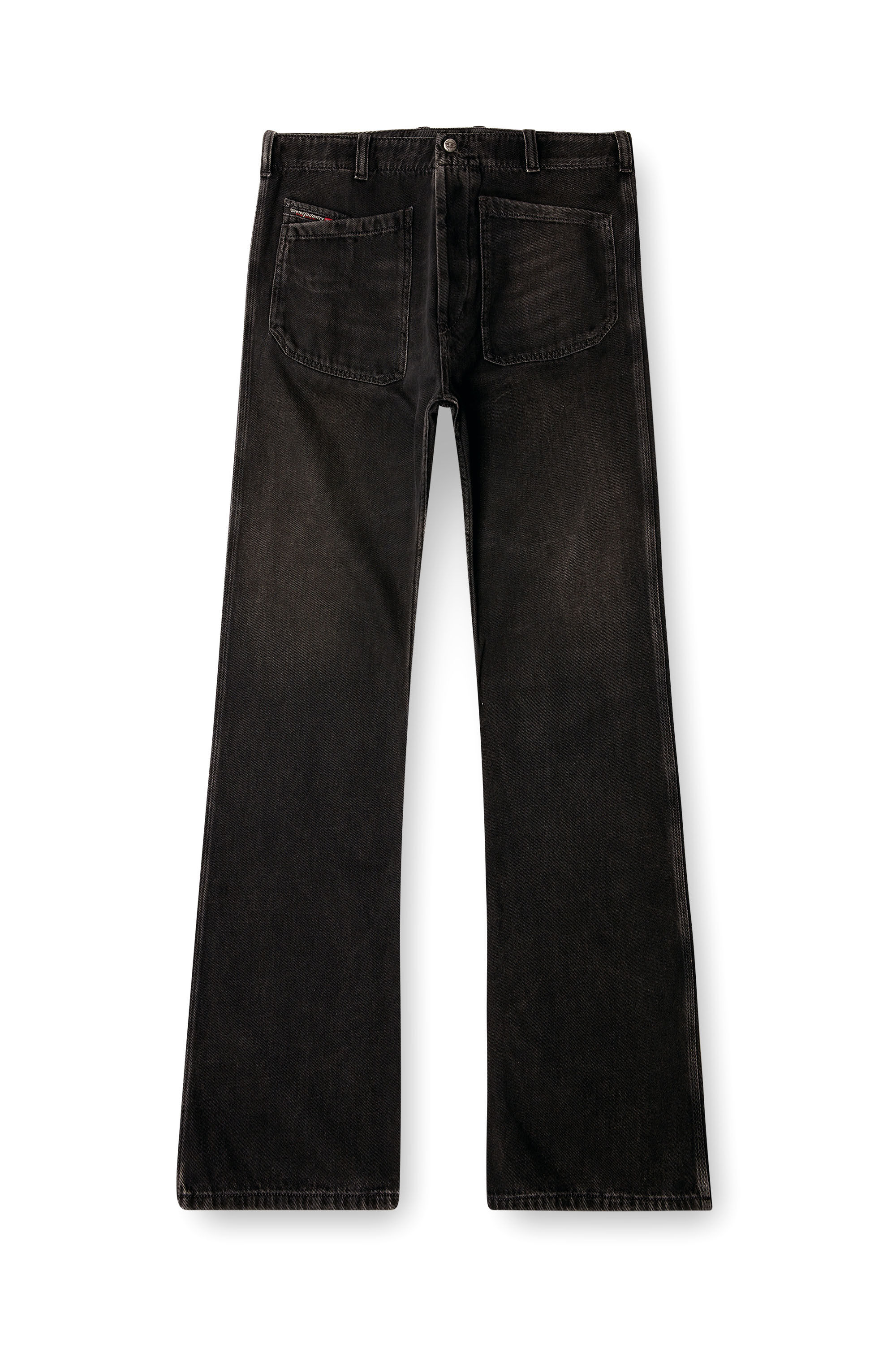 Diesel - Bootcut Jeans D-Moorix 09J96 Hombre, Negro/Gris oscuro - 2