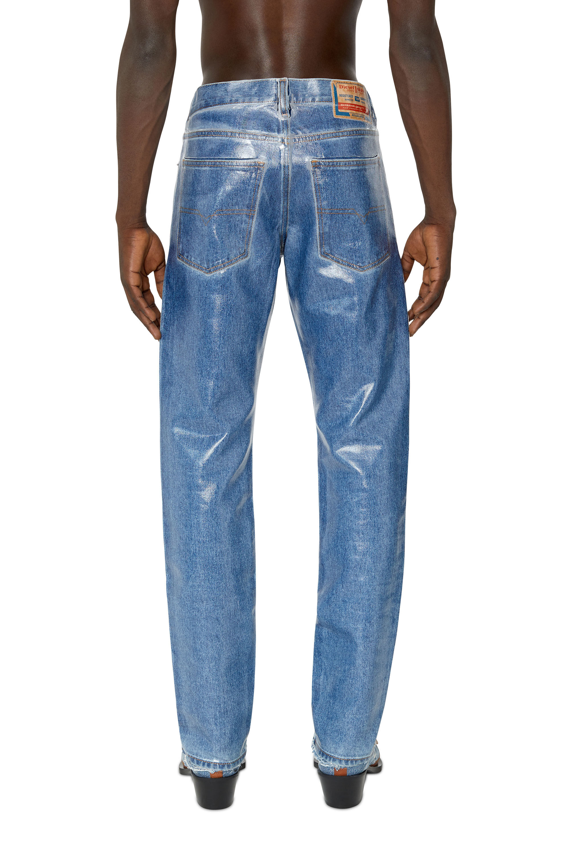 Diesel - 1995 007H7 Straight Jeans, Azul Oscuro - Image 4