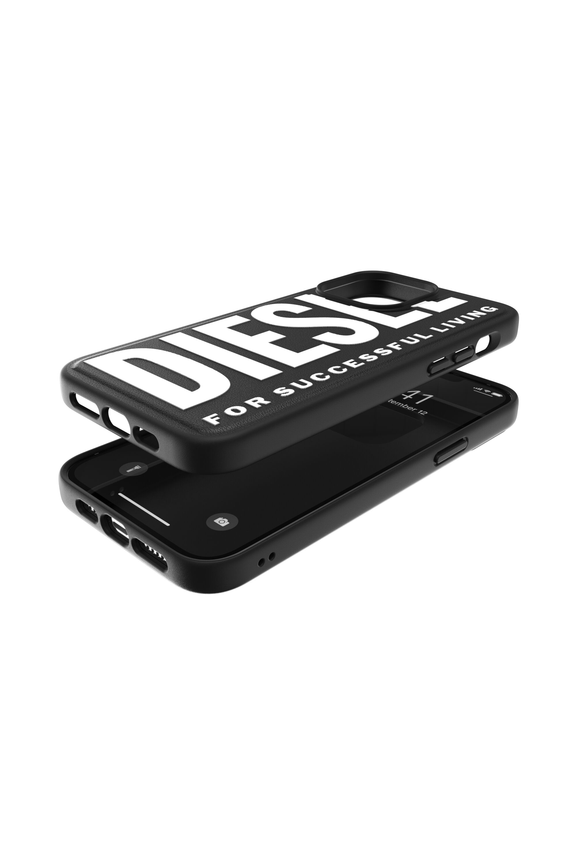 Diesel - 48258 STANDARD CASE, Funda moldeada por iPhone 13 Pro Max Unisex in Negro - 3