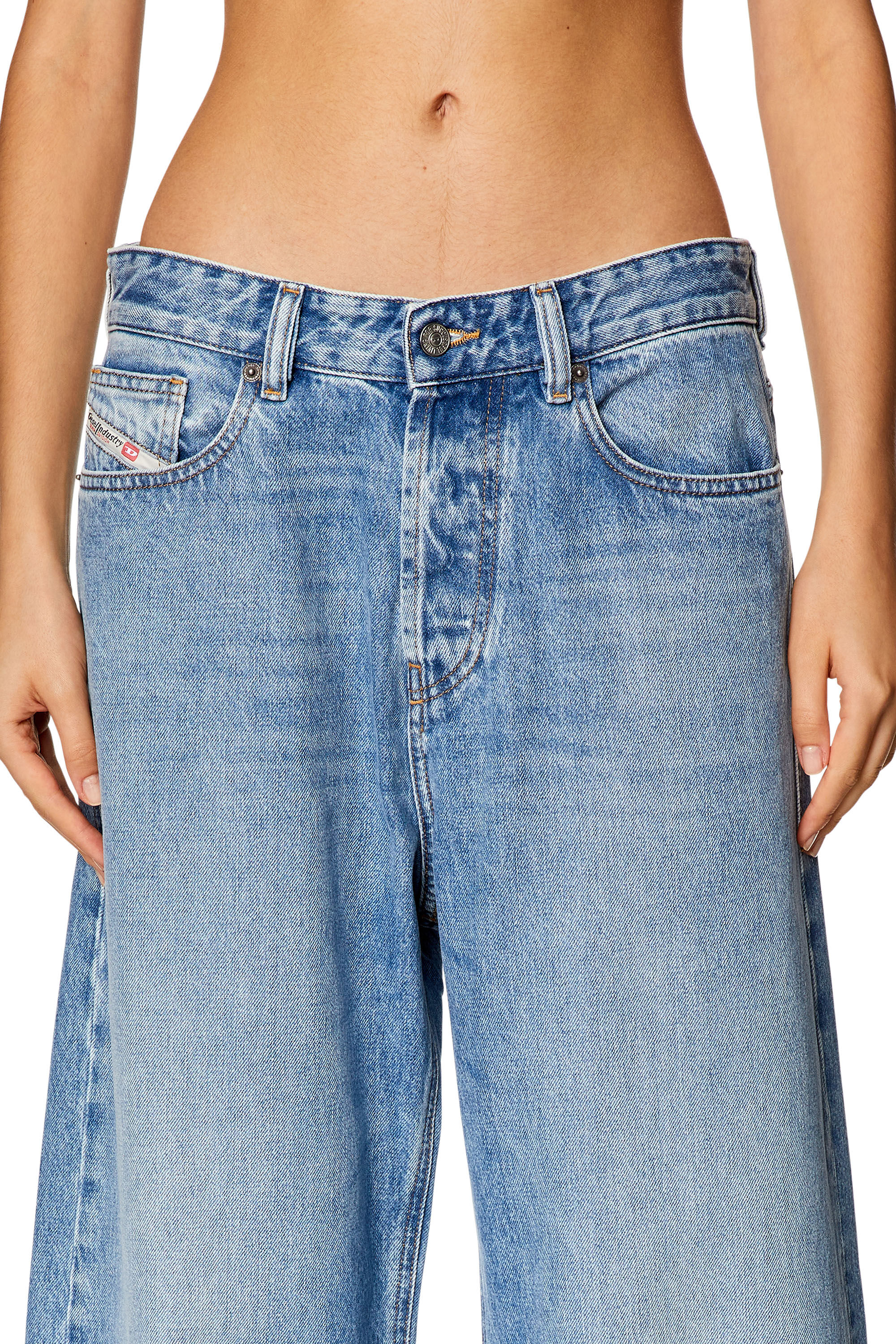 Diesel - Straight Jeans 1996 D-Sire 09I29, Azul Claro - Image 5