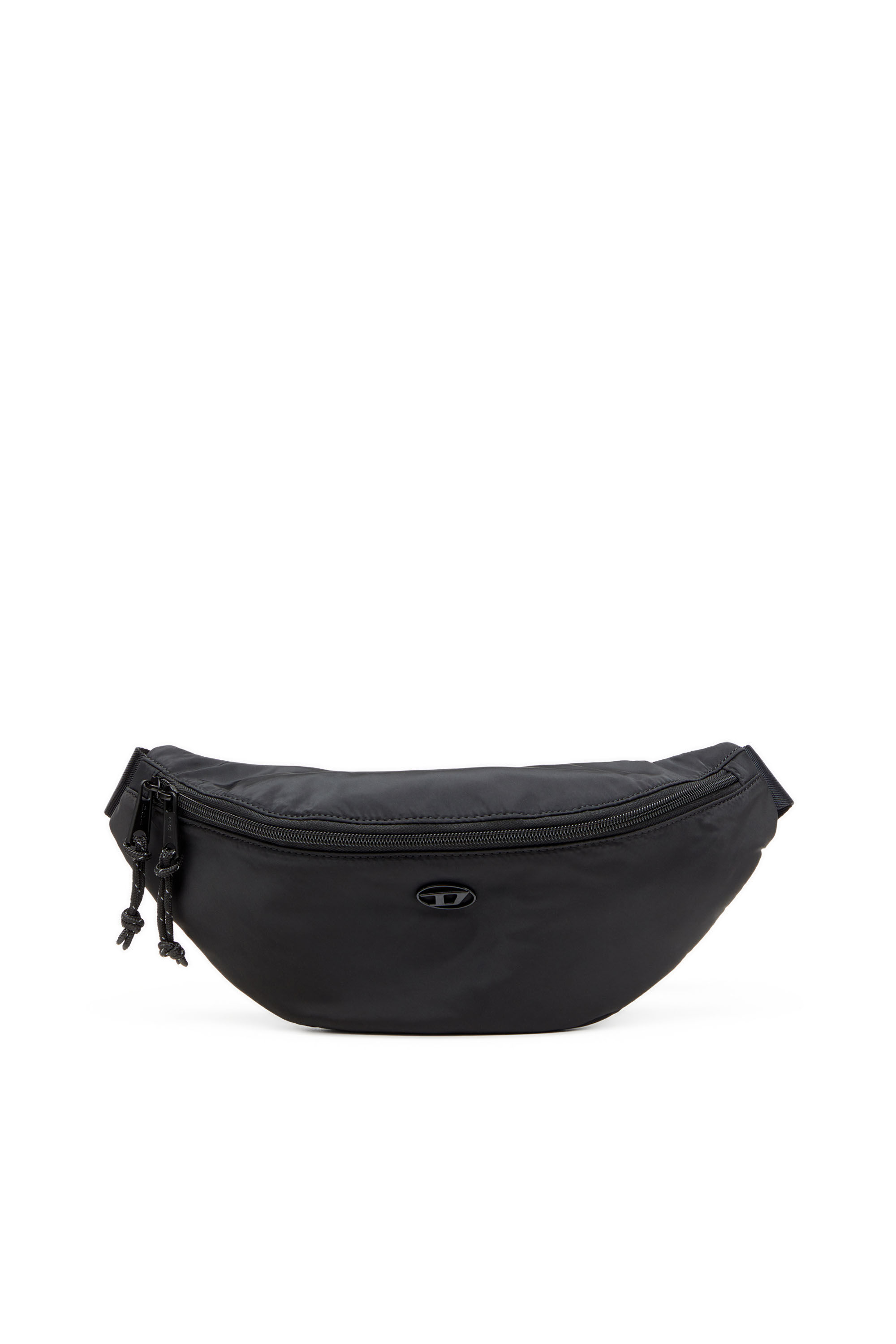 Diesel - D-PACK BELTBAG X, D-Pack-Riñonera de tejido con un toque de satén Hombre in Negro - 1