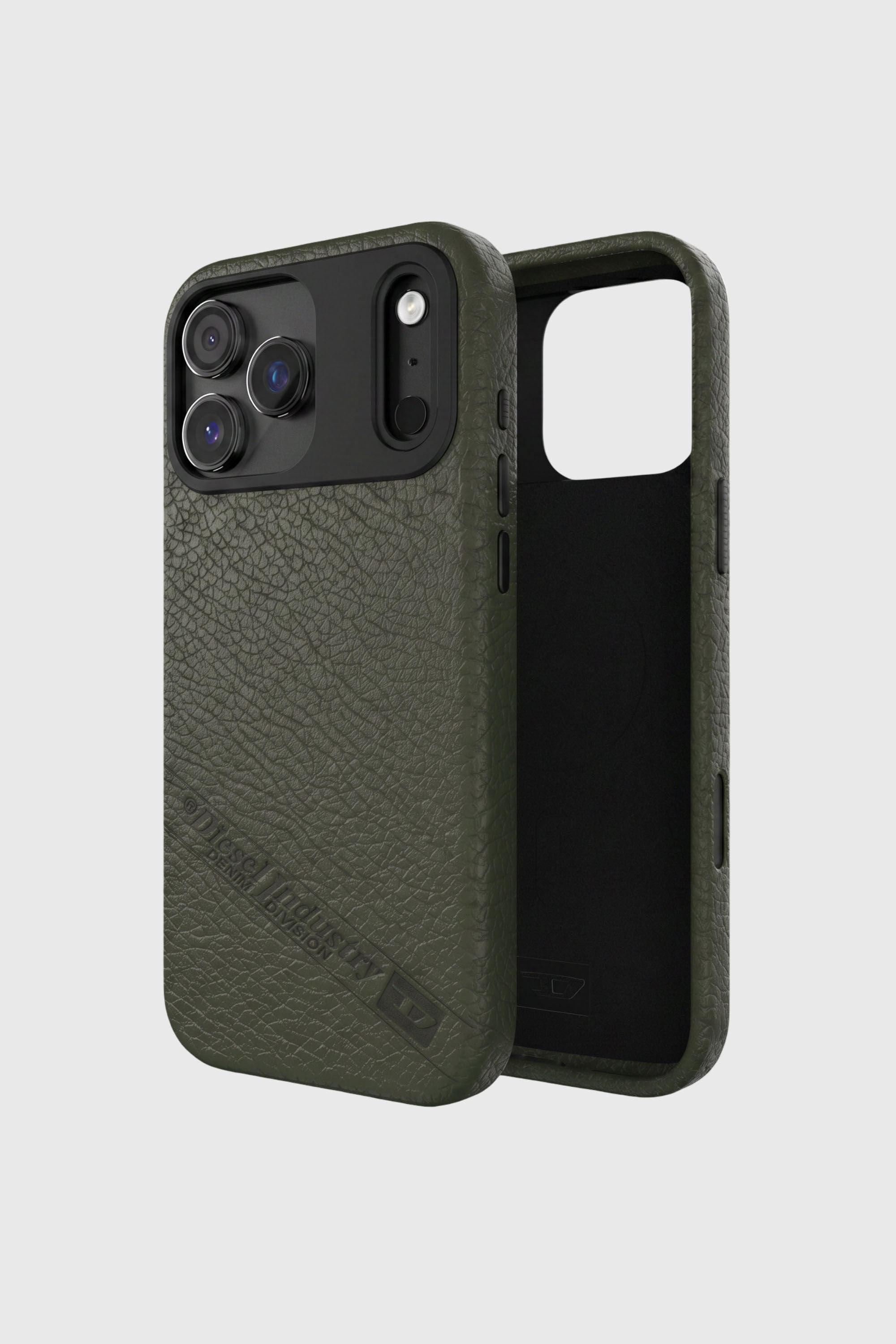 Diesel - 60648 MOULDED CASE, Unisex's Flag D case with MagSafe for iPhone 17 Pro Max in Dark Green - 1