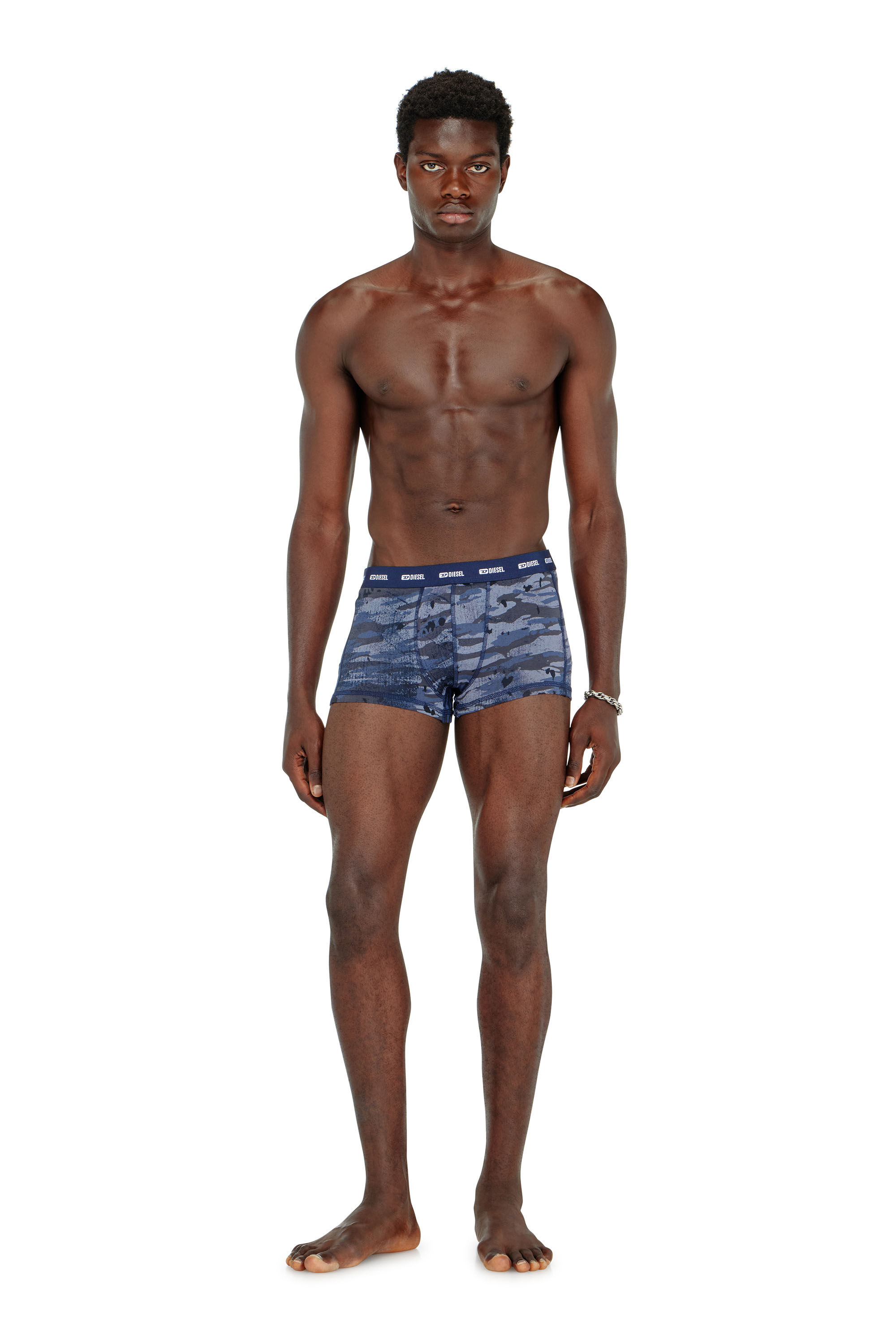 Diesel - DAMIEN-UTLT-3PACK, Paquete de tres b&oacute;xers lisos y de camuflaje Hombre in ToBeDefined - 1