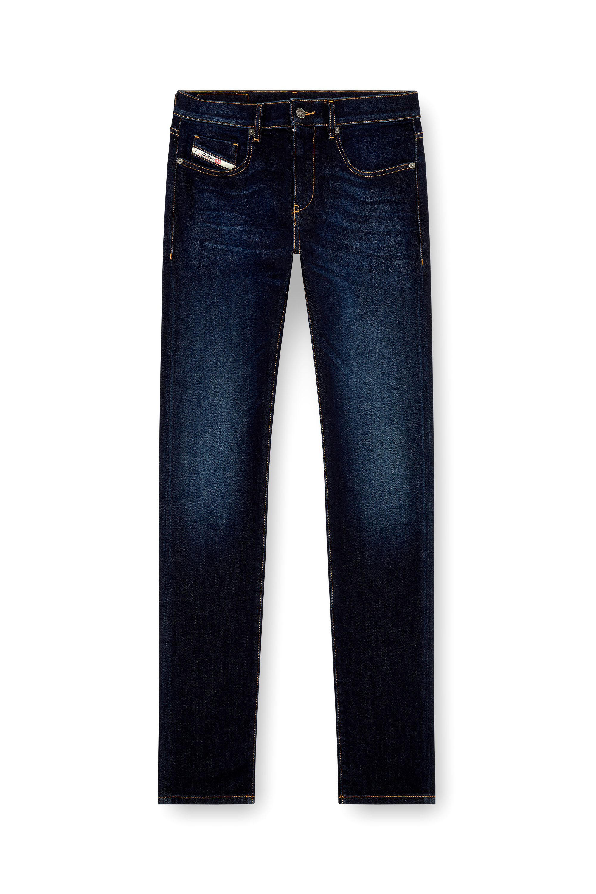 Diesel - Slim Jeans 2019 D-Strukt 009ZS, Hombre Slim Jeans - 2019 D-Strukt in Azul marino - Image 2