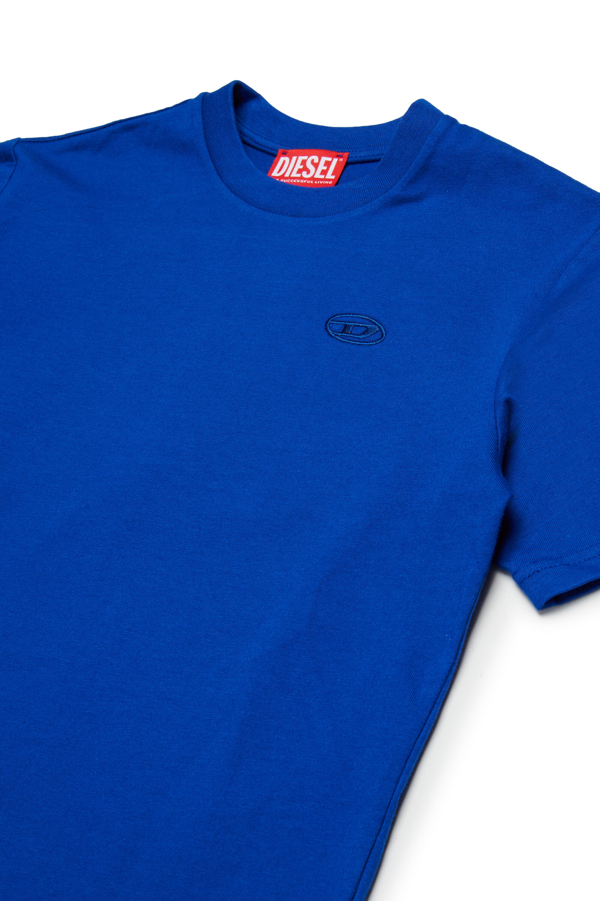 Diesel - TBOGGYMEGOVALD OVER, Camiseta con bordado Oval D mega Hombre in Azul marino - 3
