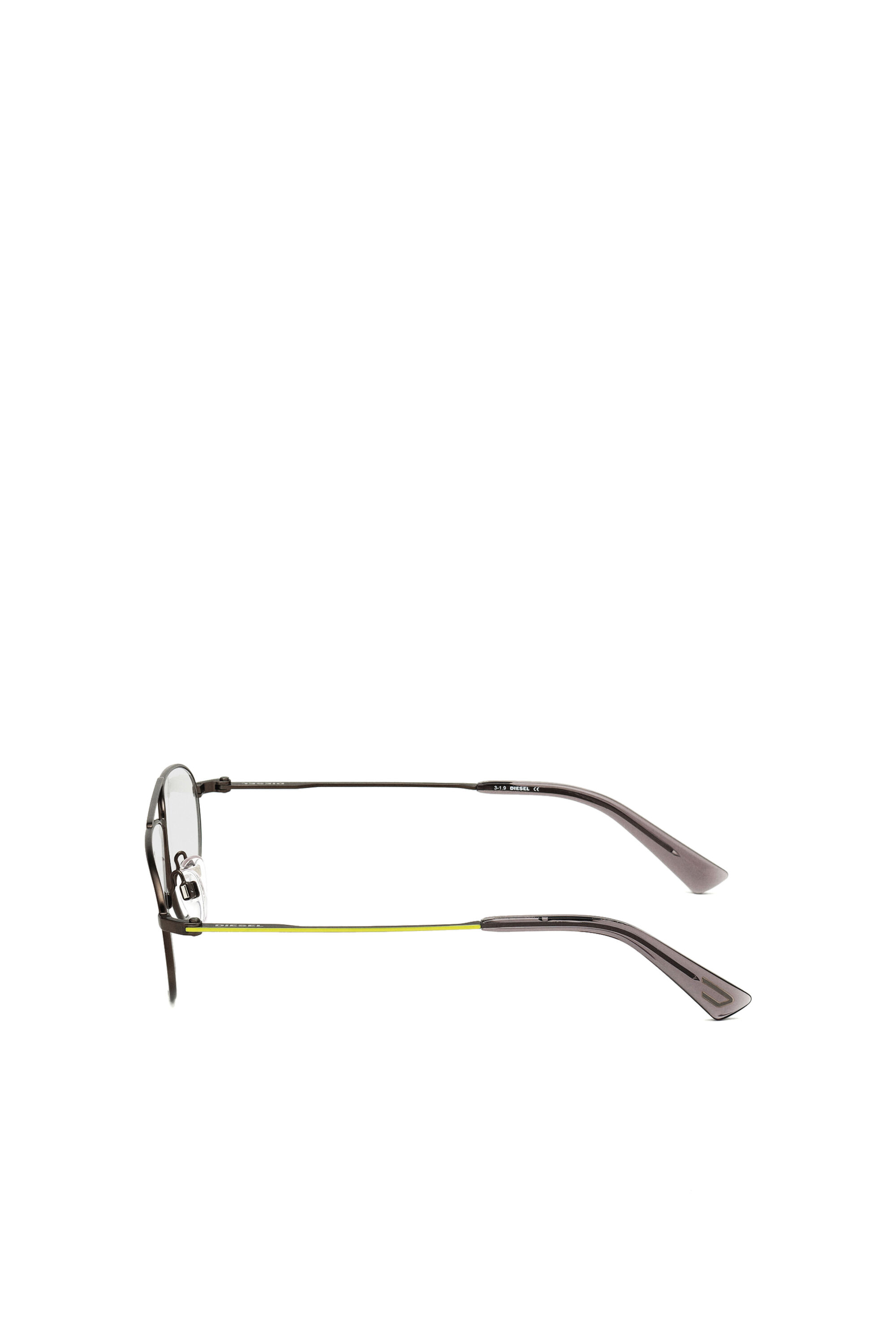 Diesel - DL5359, Gafas navigator en metal Hombre in Negro - 4
