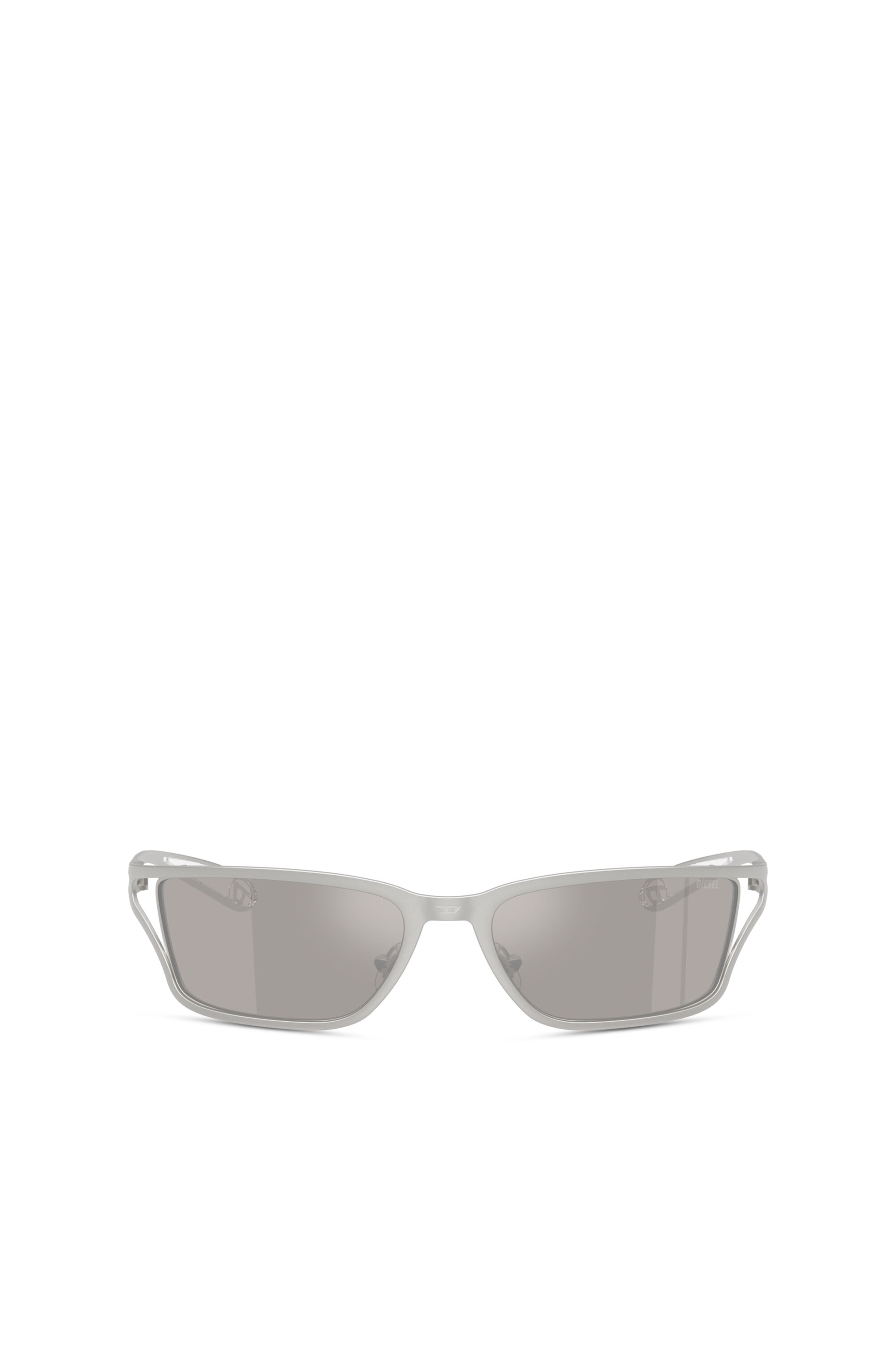 Diesel - 0DL1015, Gafas de sol rectangulares Unisex in Gris - 1