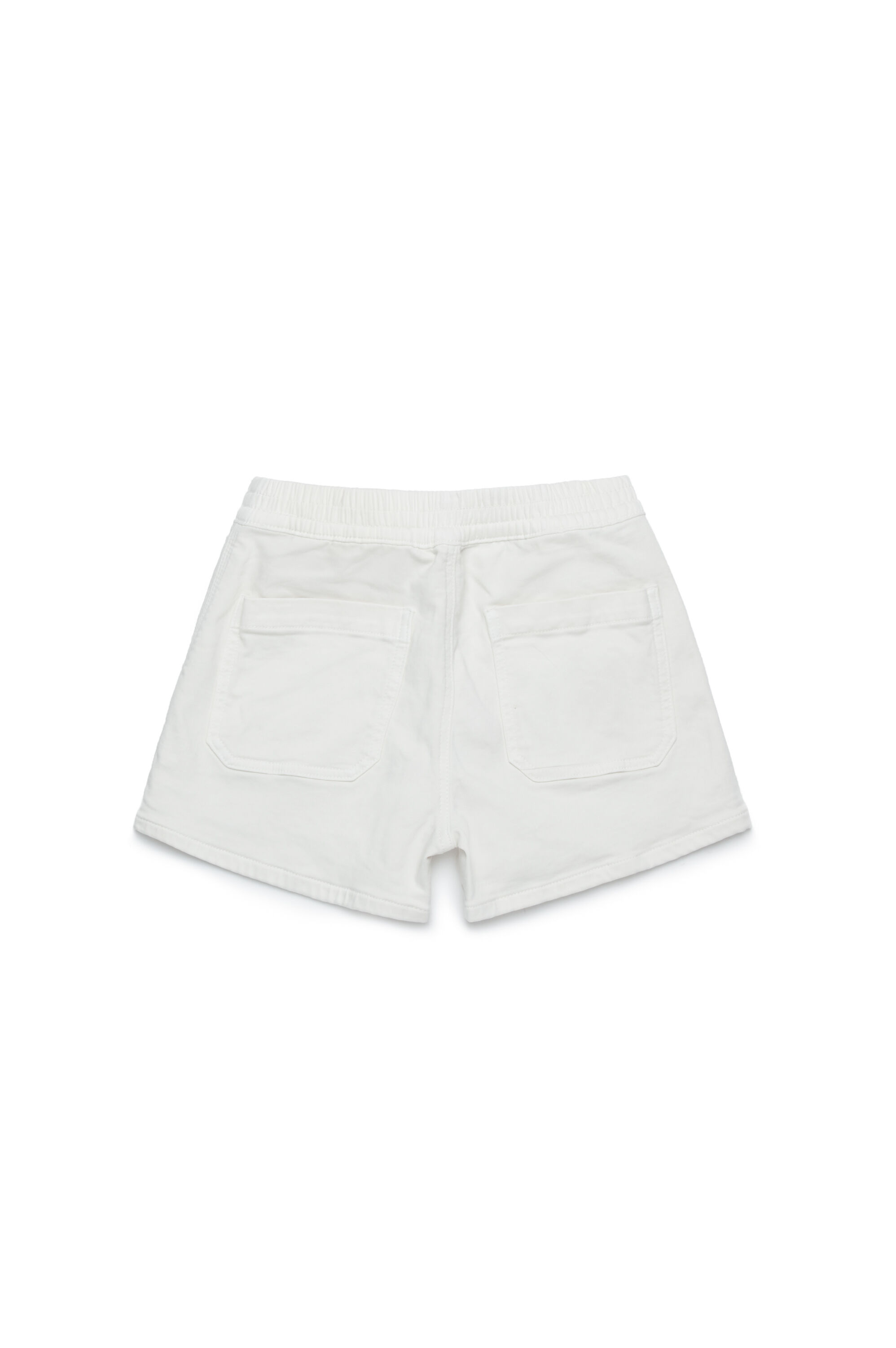 Diesel - PINTY JJJ, Pantalones cortos elásticos de tejido JoggJeans Krooley colorado Mujer in Blanco - 2