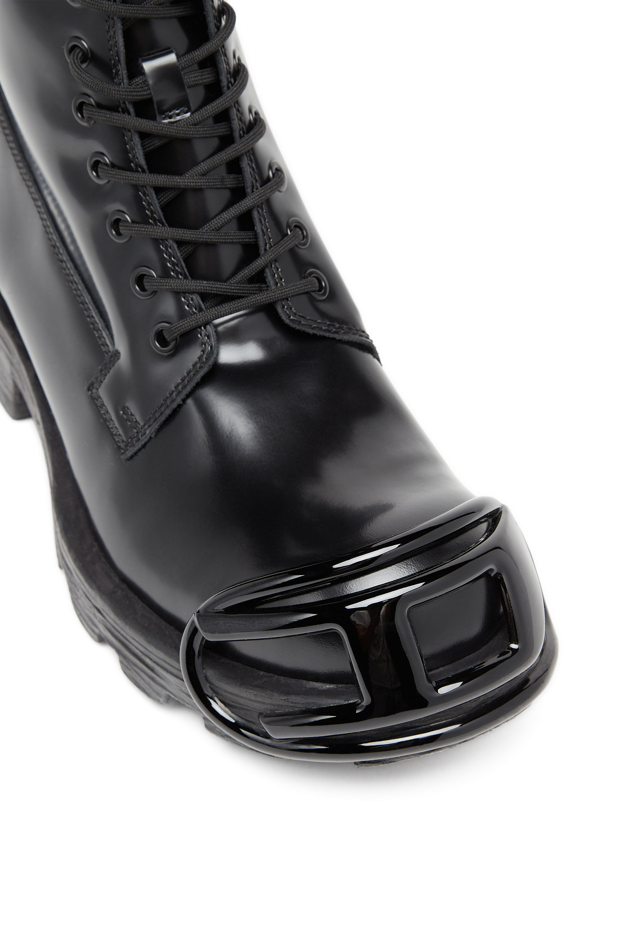 D-Hammer-Botas de piel con protector de puntera oval D Hombre