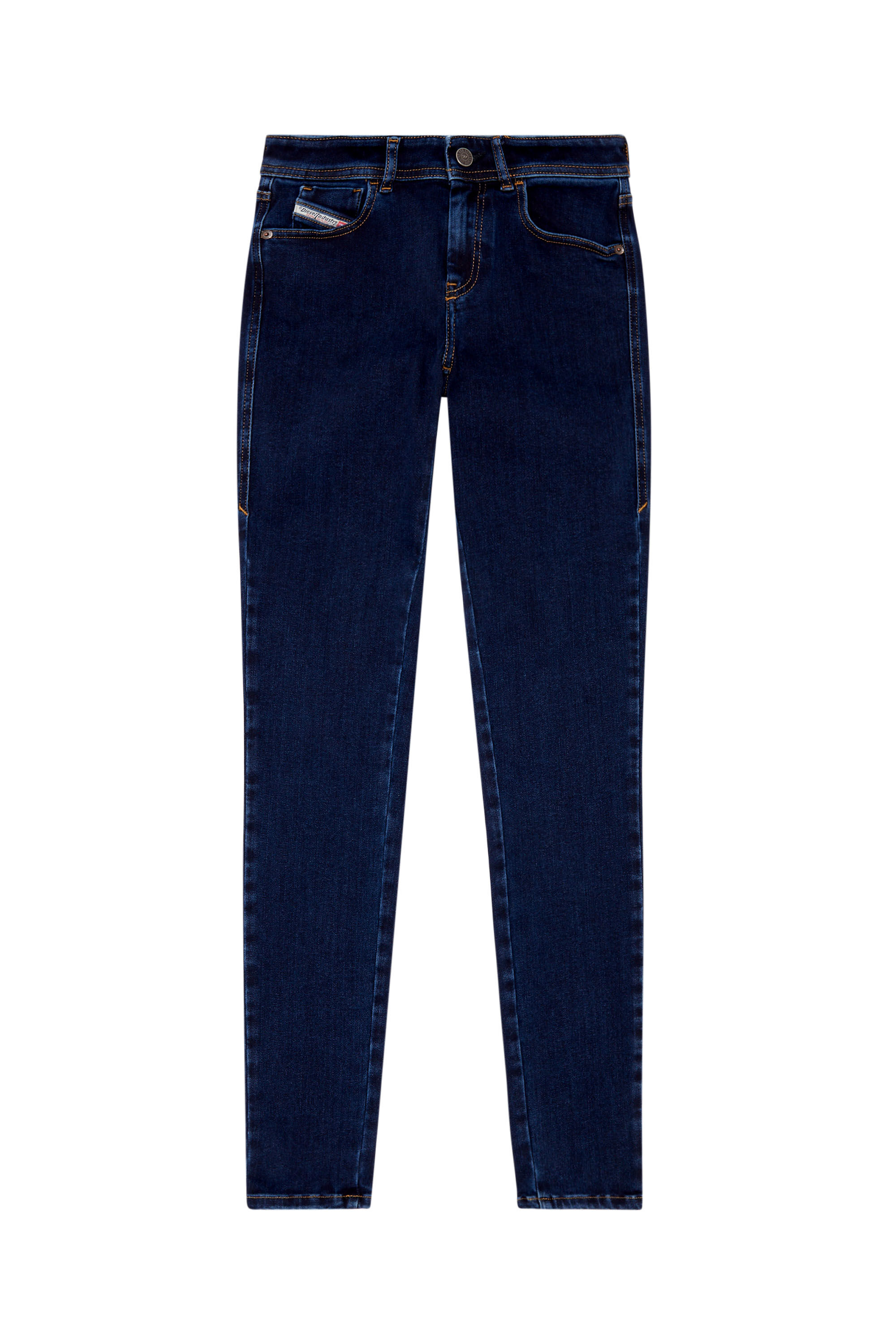 Diesel - Super skinny Jeans 2017 Slandy 09H80, Azul Oscuro - Image 2