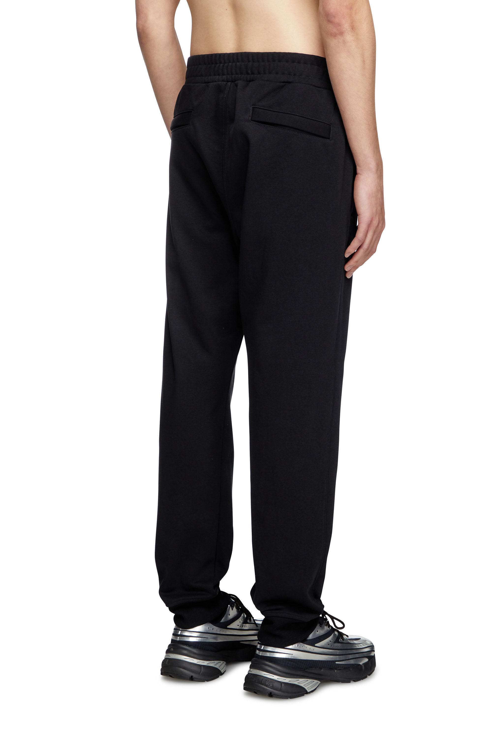 Diesel - P-TARGA-R1, Pantalones deportivos con logotipo pequeño Hombre in Negro - 4