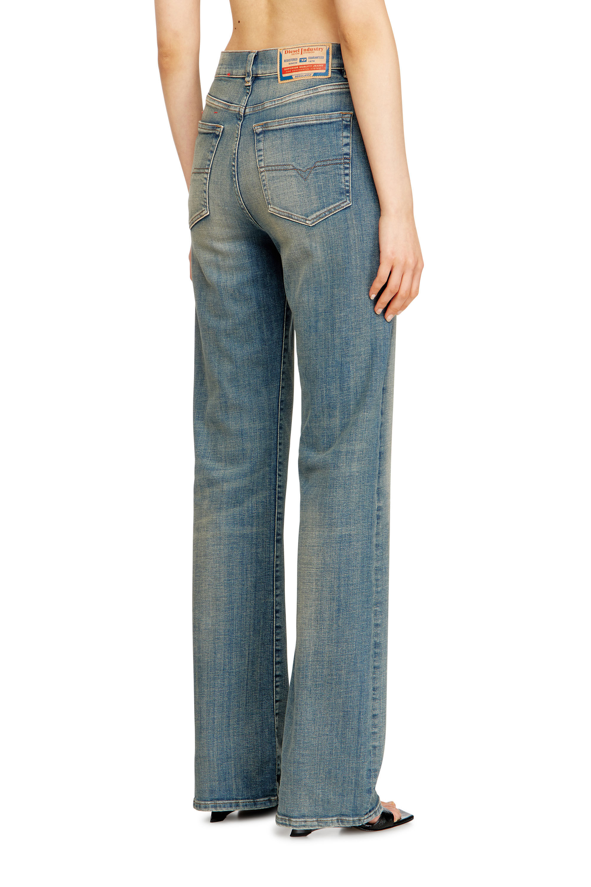Diesel - Regular Jeans 1971 D-Sent 09N32 Mujer, Azul medio - 4