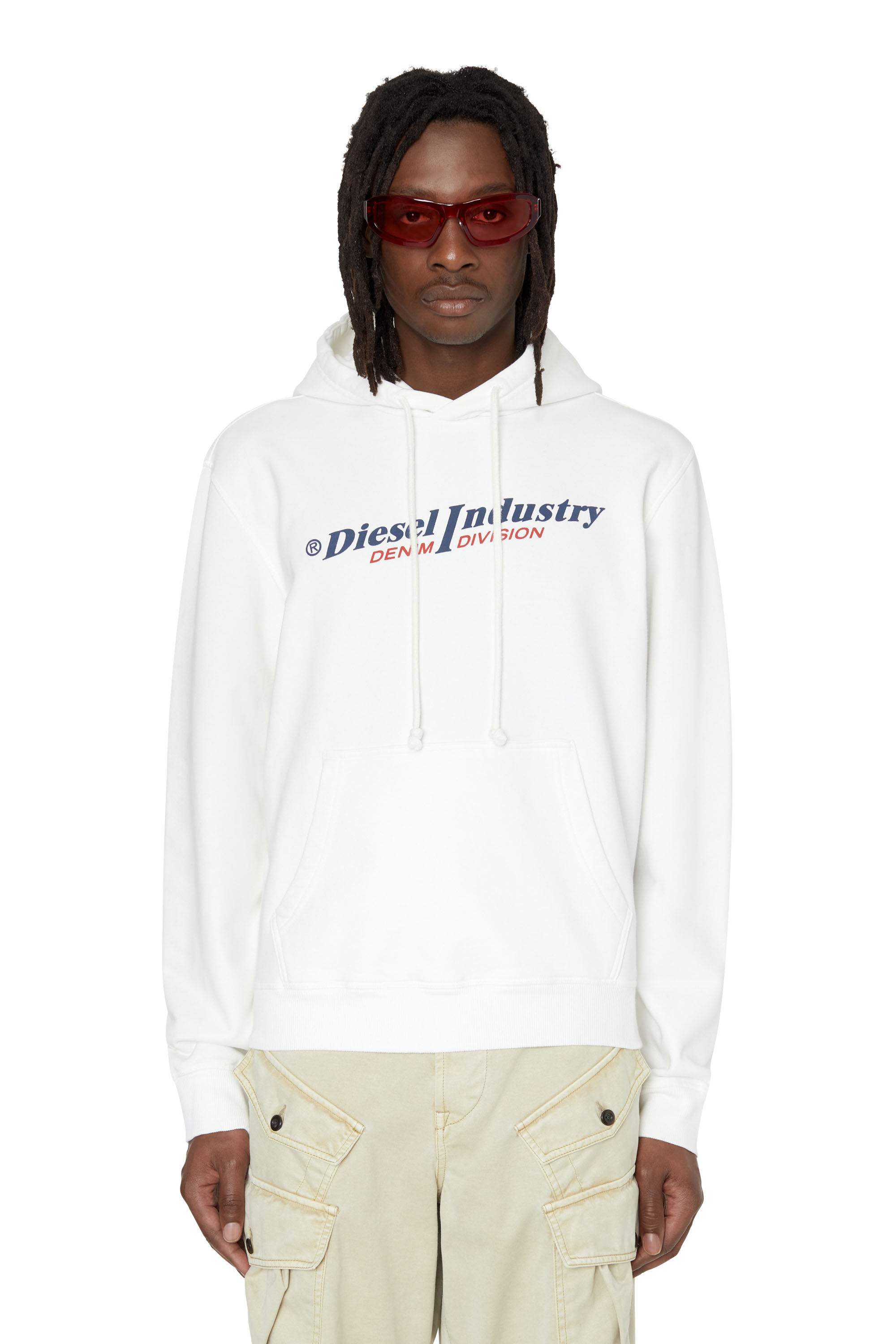 Diesel - S-GINN-HOOD-IND, Blanco - Image 3