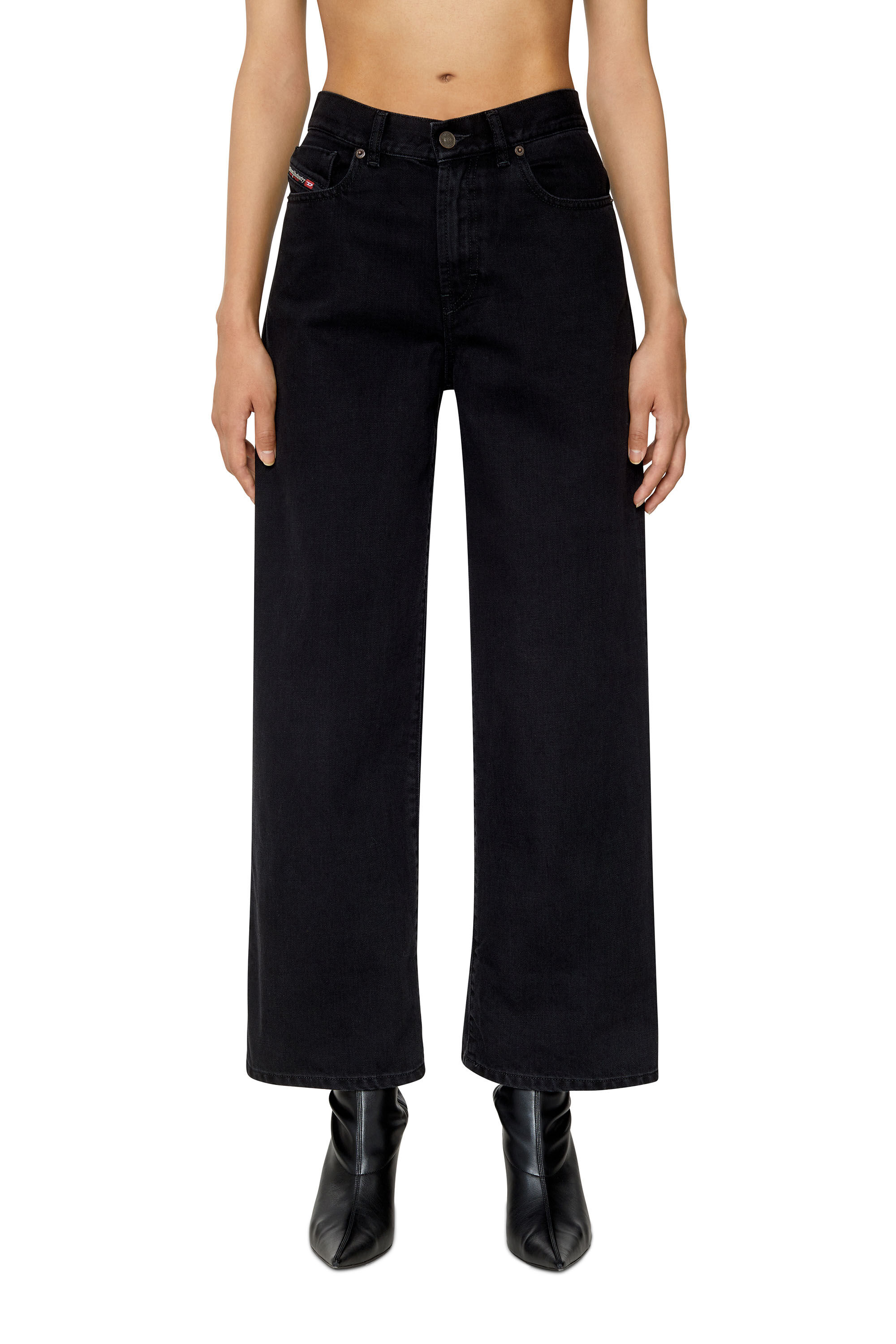Diesel - Bootcut and Flare Jeans 2000 Widee Z09RL, Bootcut y Flare Jeans - 2000 Widee Mujer in Negro - 3