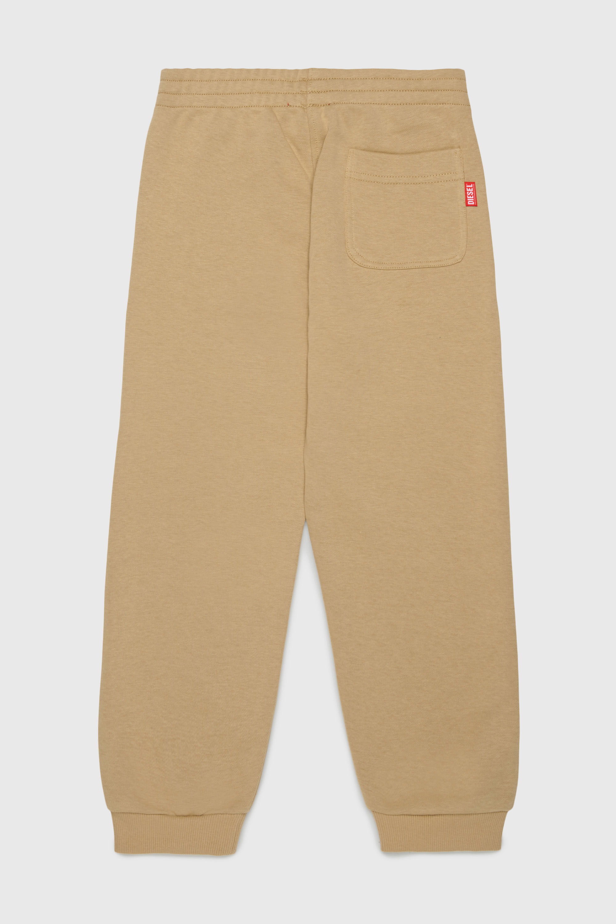 Diesel - PRES, Pantal&oacute;n de ch&aacute;ndal con logo cortado Hombre in Marr&oacute;n - 2
