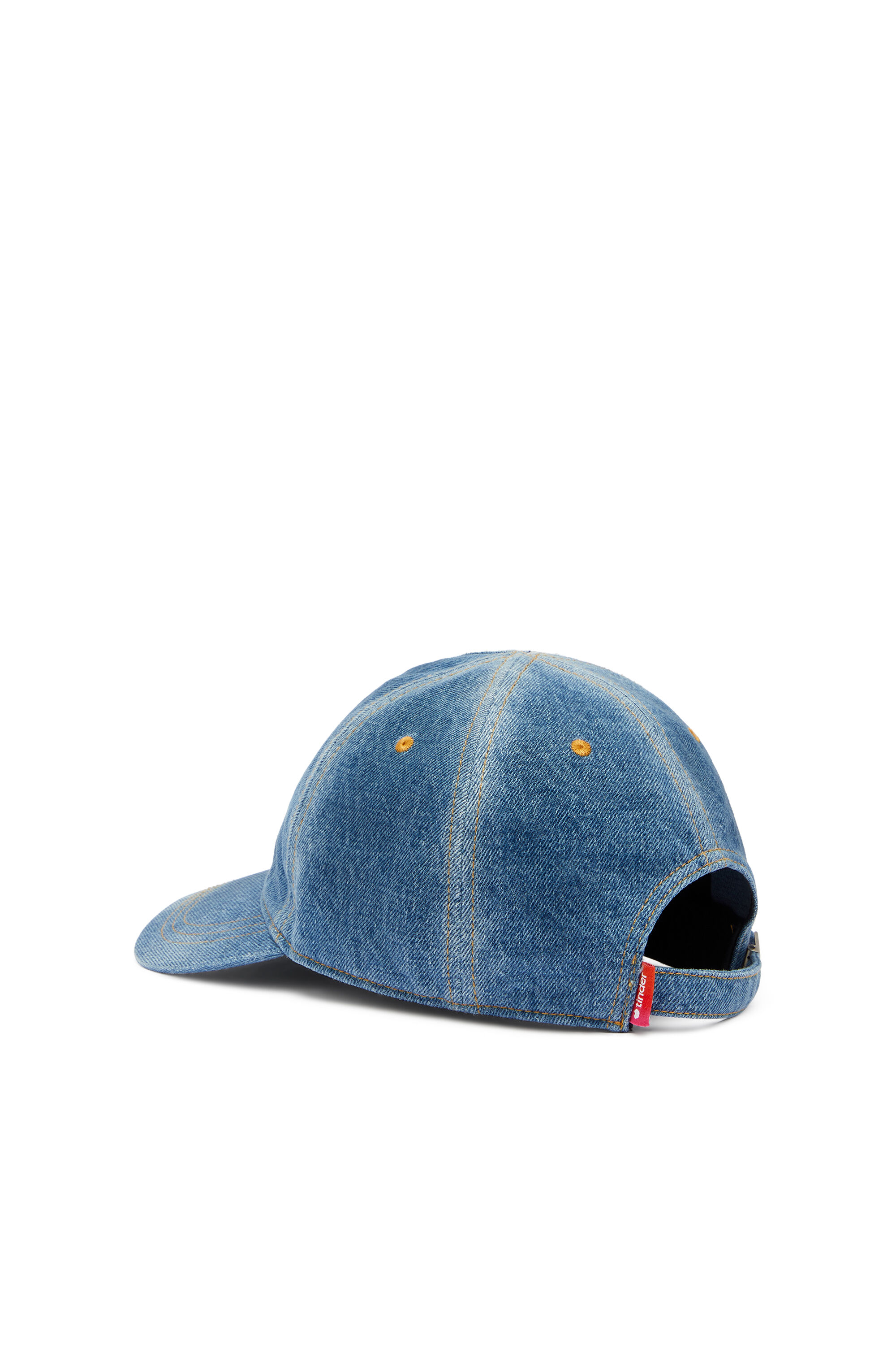 Diesel - PR-CAP-CHITIN, Gorra de b&eacute;isbol denim con logo For Successful Loving Unisex in Azul marino - 2