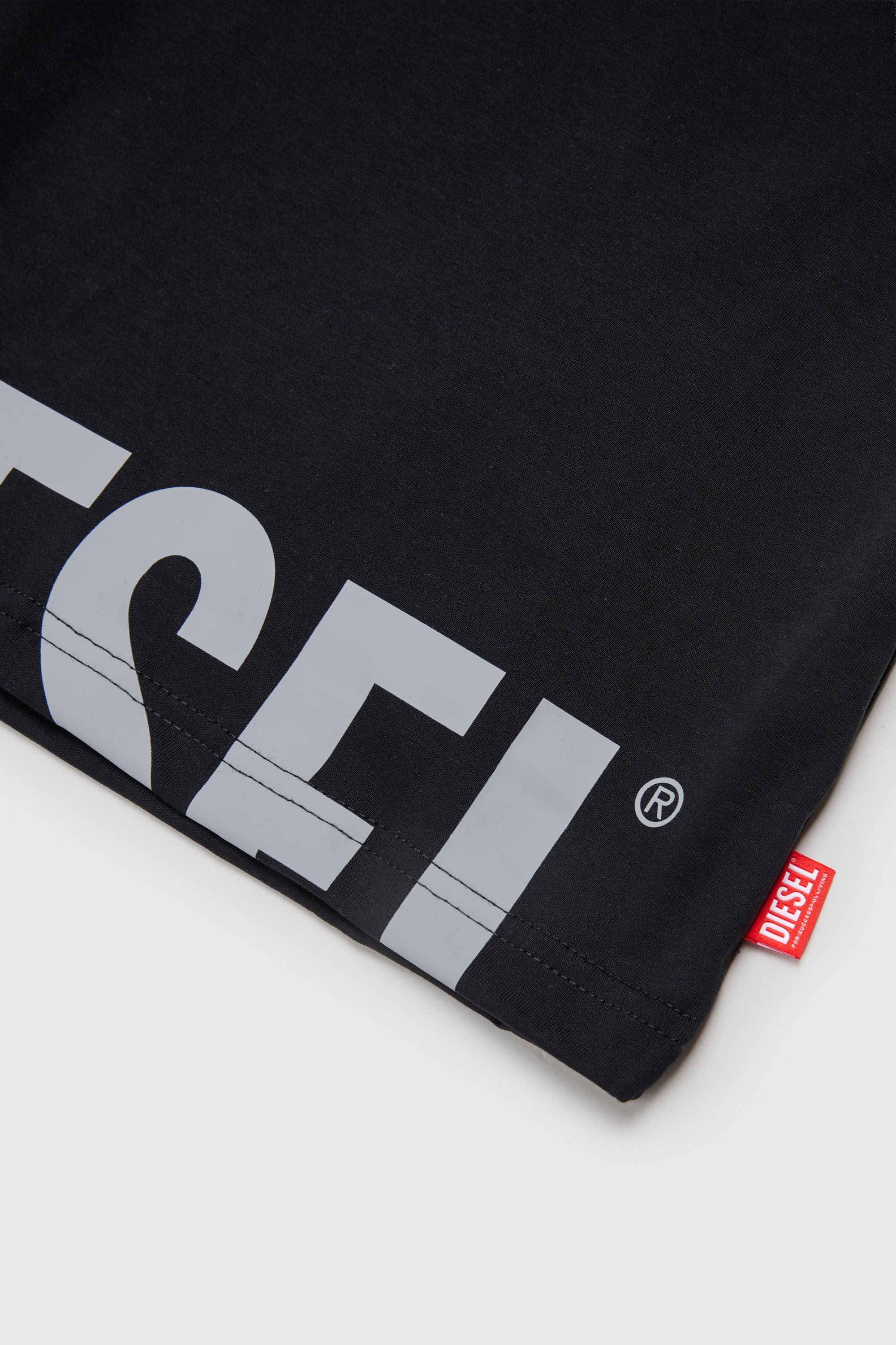 Diesel - TPRES, Camiseta con logo recortado Hombre in ToBeDefined - 4