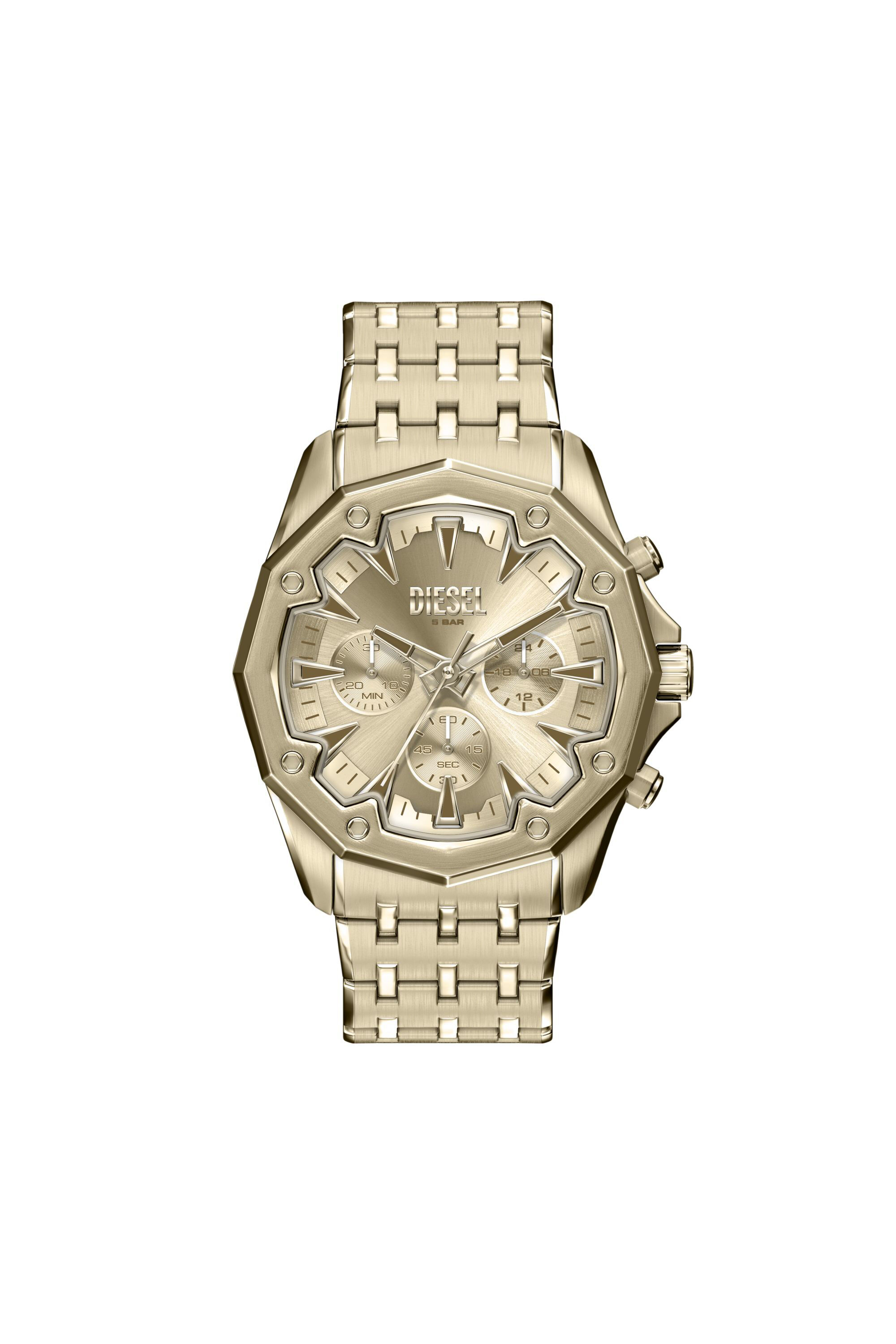 Diesel - DZ4707 WATCH, Reloj Stinger de acero inoxidable en tono dorado Hombre in Dorado - 1