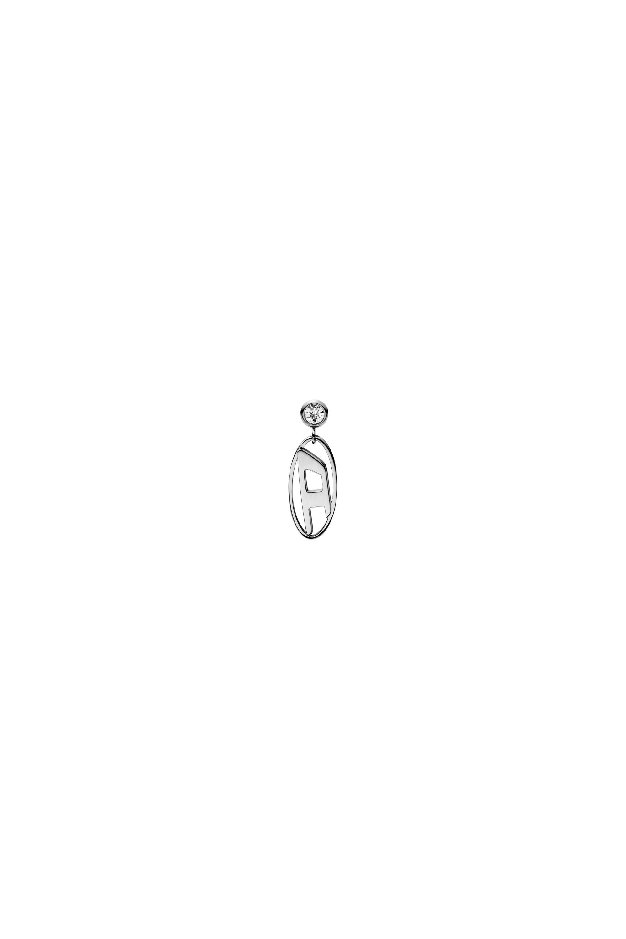 Diesel - DX1655040 JEWELLERY, Collar de cadena de acero inoxidable Unisex in Plateado - 2