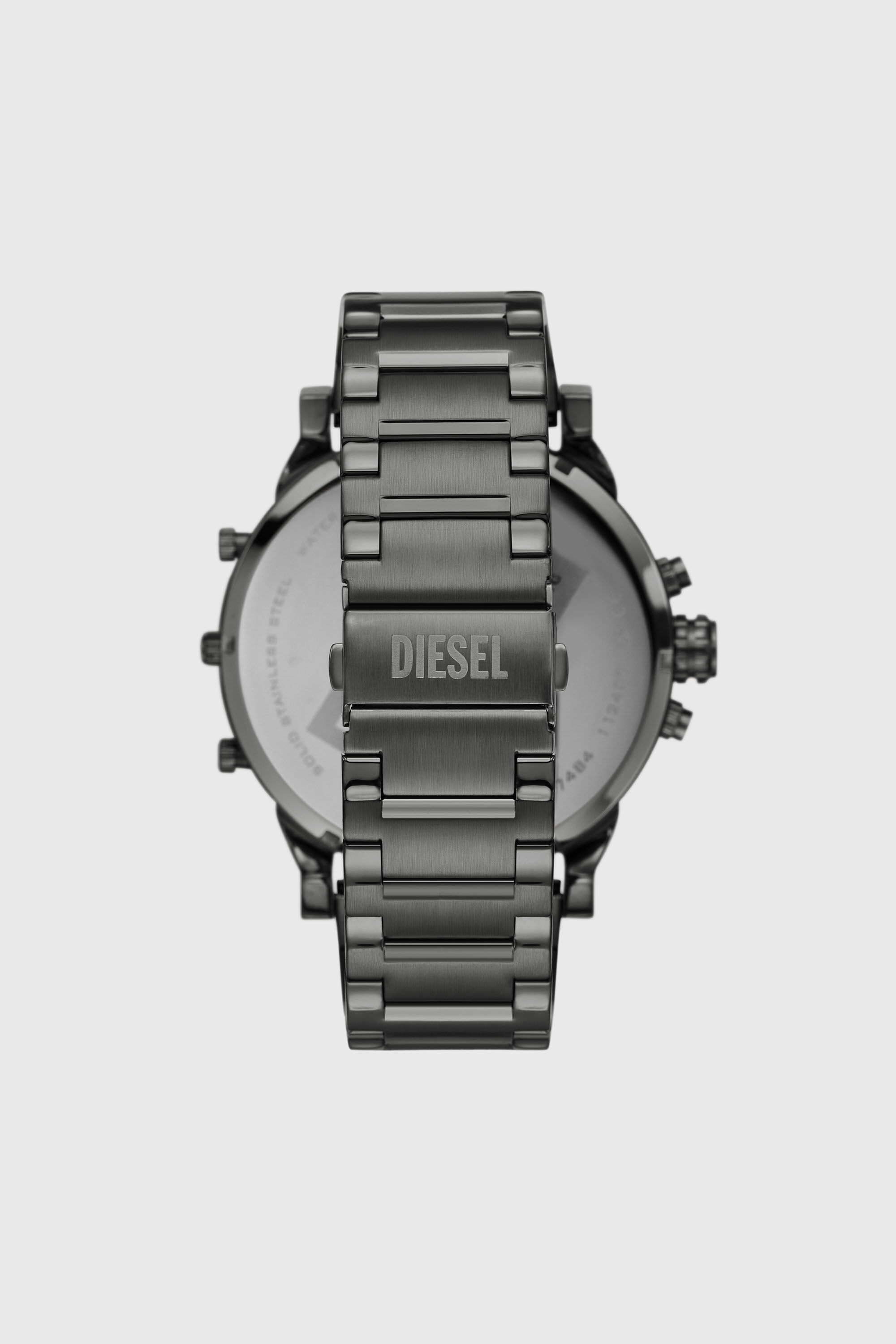 Diesel - DZ7484, Reloj Mr. Daddy de acero inoxidable en dos tonos Hombre in Gris - 2