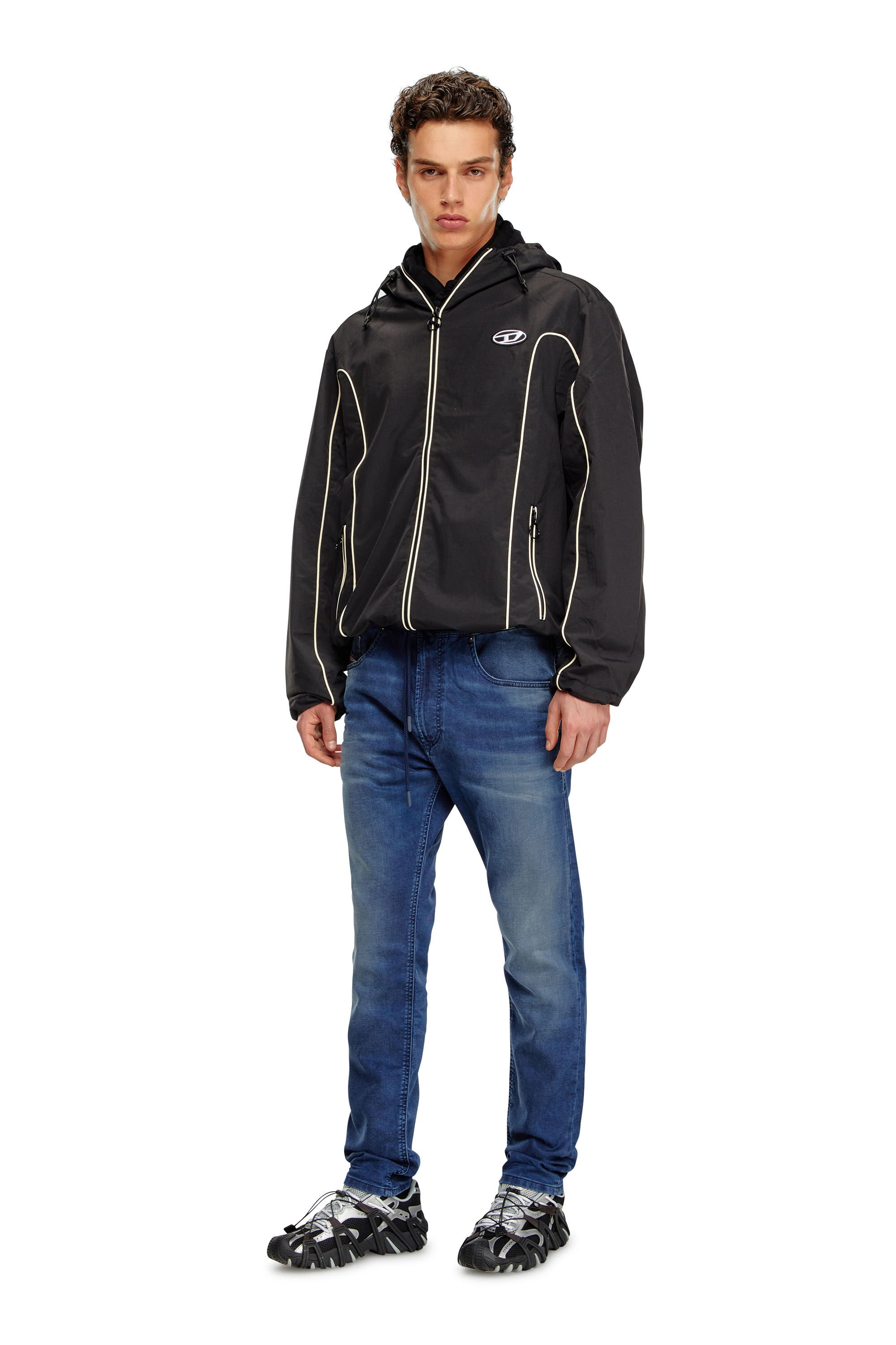 Diesel - Tapered 2030 D-Krooley Joggjeans® 068LX, Azul Oscuro - Image 1