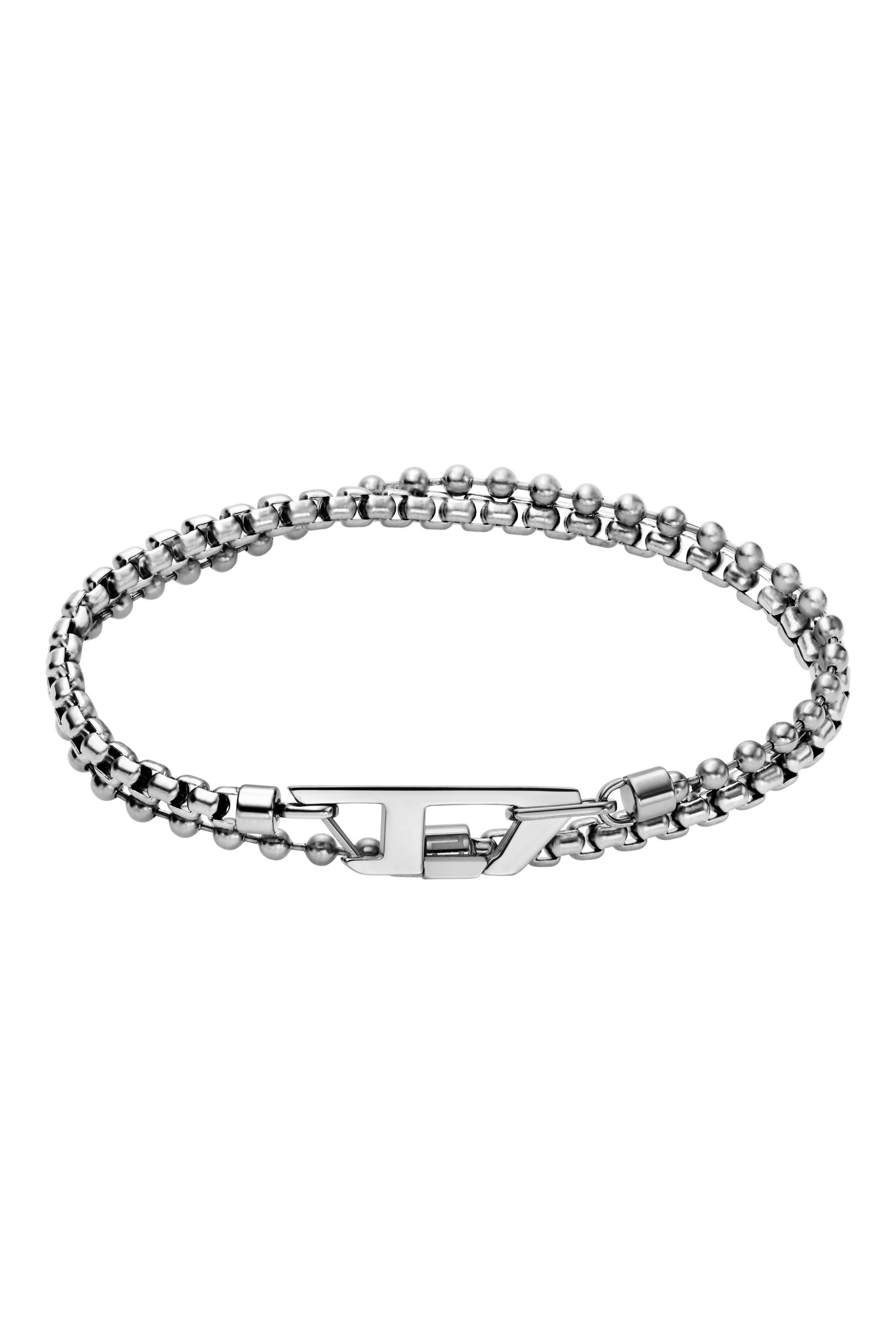 Diesel - DX1473, Pulsera de cadena de acero inoxidable Unisex in Plateado - 1