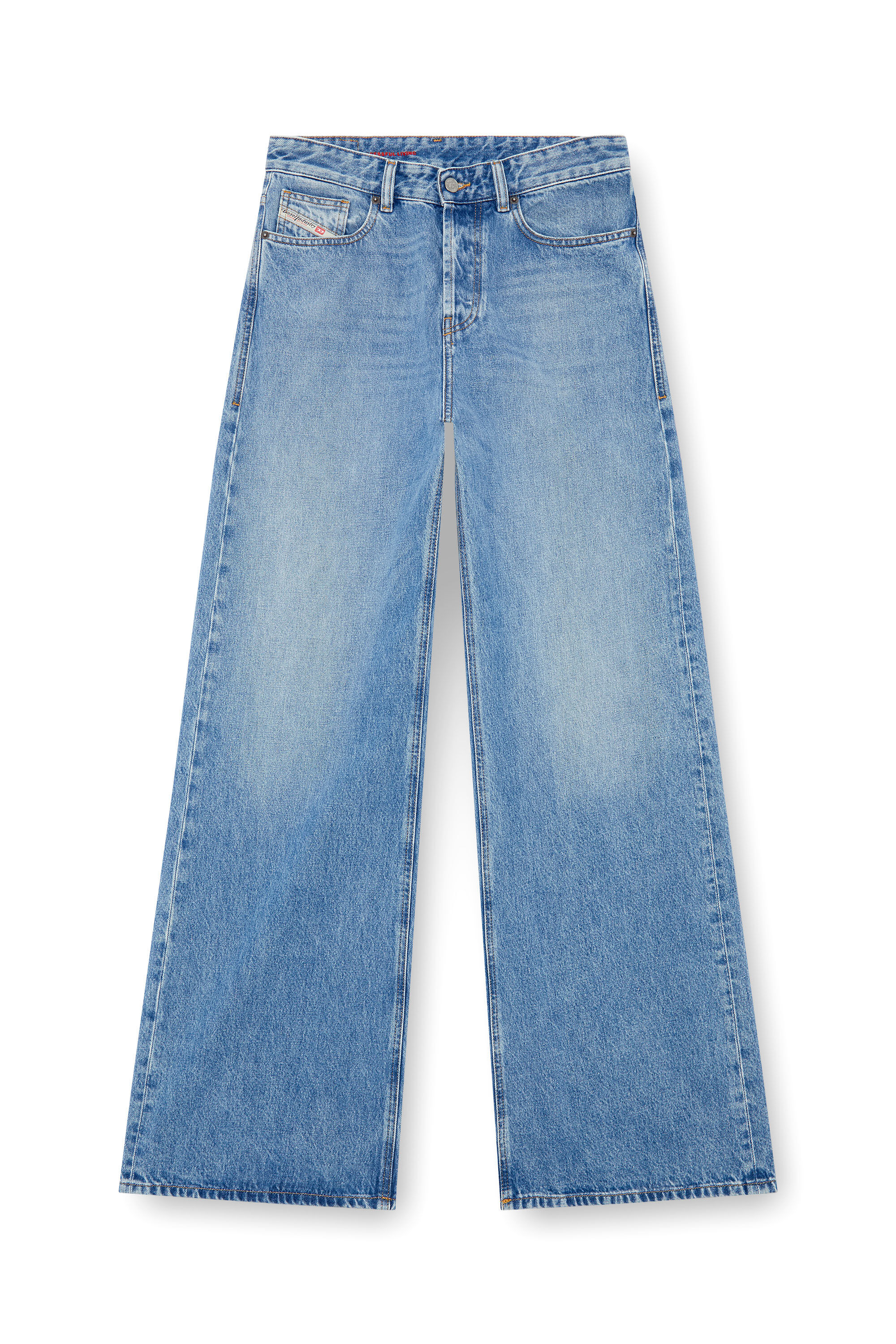Diesel - Straight Jeans 1996 D-Sire 09I29, Mujer Straight Jeans - 1996 D-Sire in Azul marino - Image 2