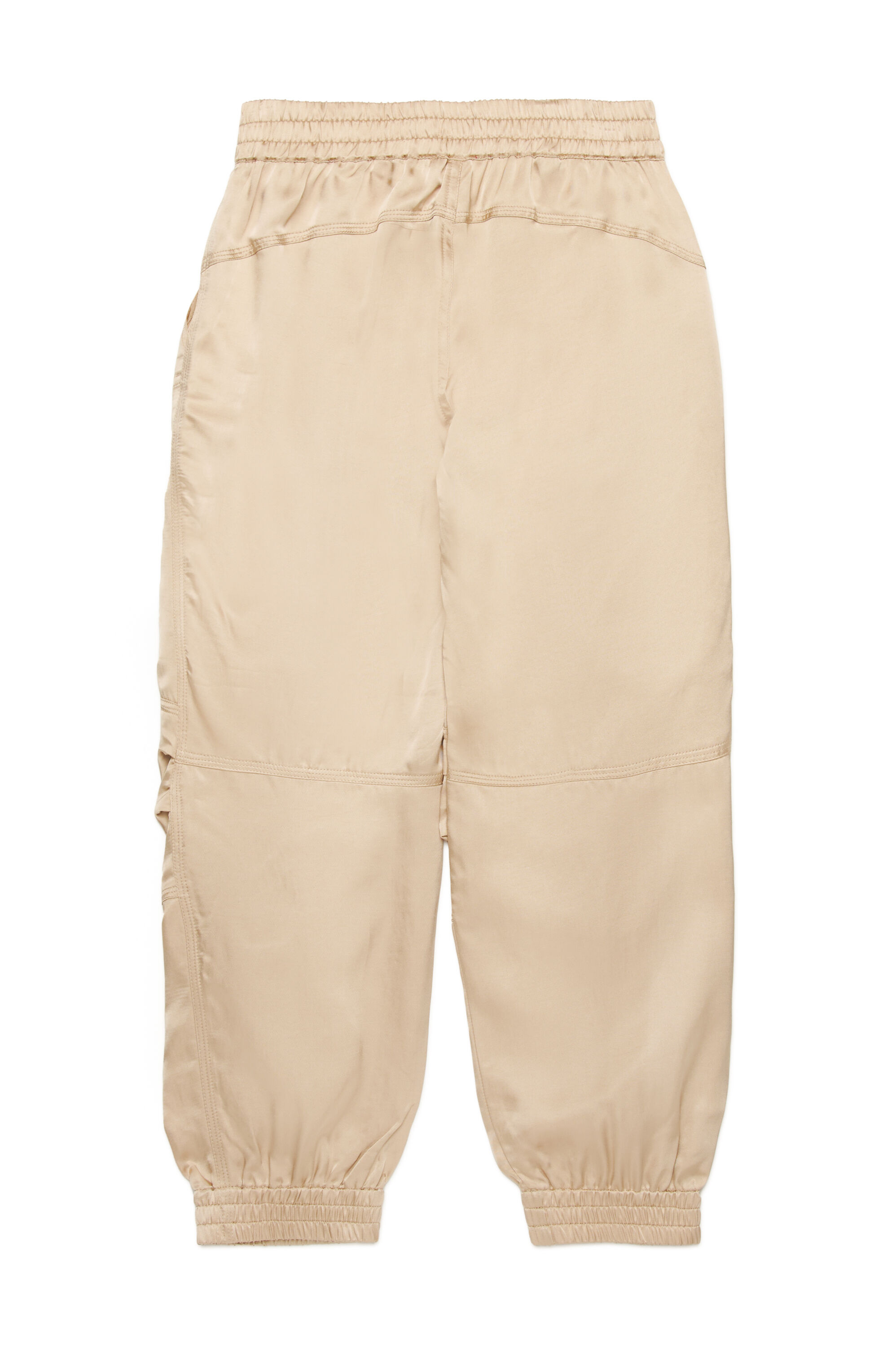 Diesel - PMIRTOW, Pantalones cargo de satén brillante Mujer in Marrón - 2