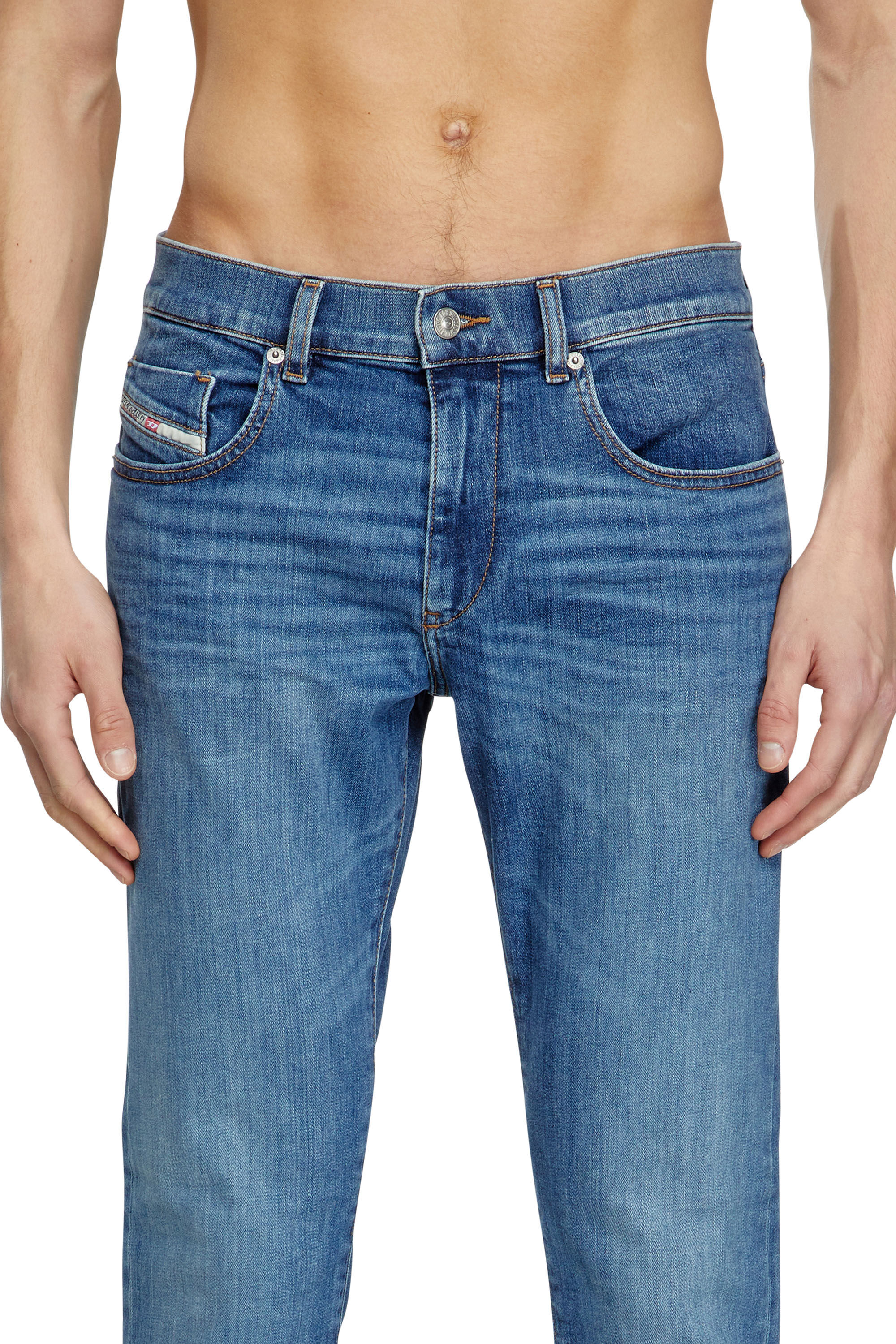 Diesel - Slim Jeans 2019 D-Strukt 0KIAL Hombre, Azul Claro - 5