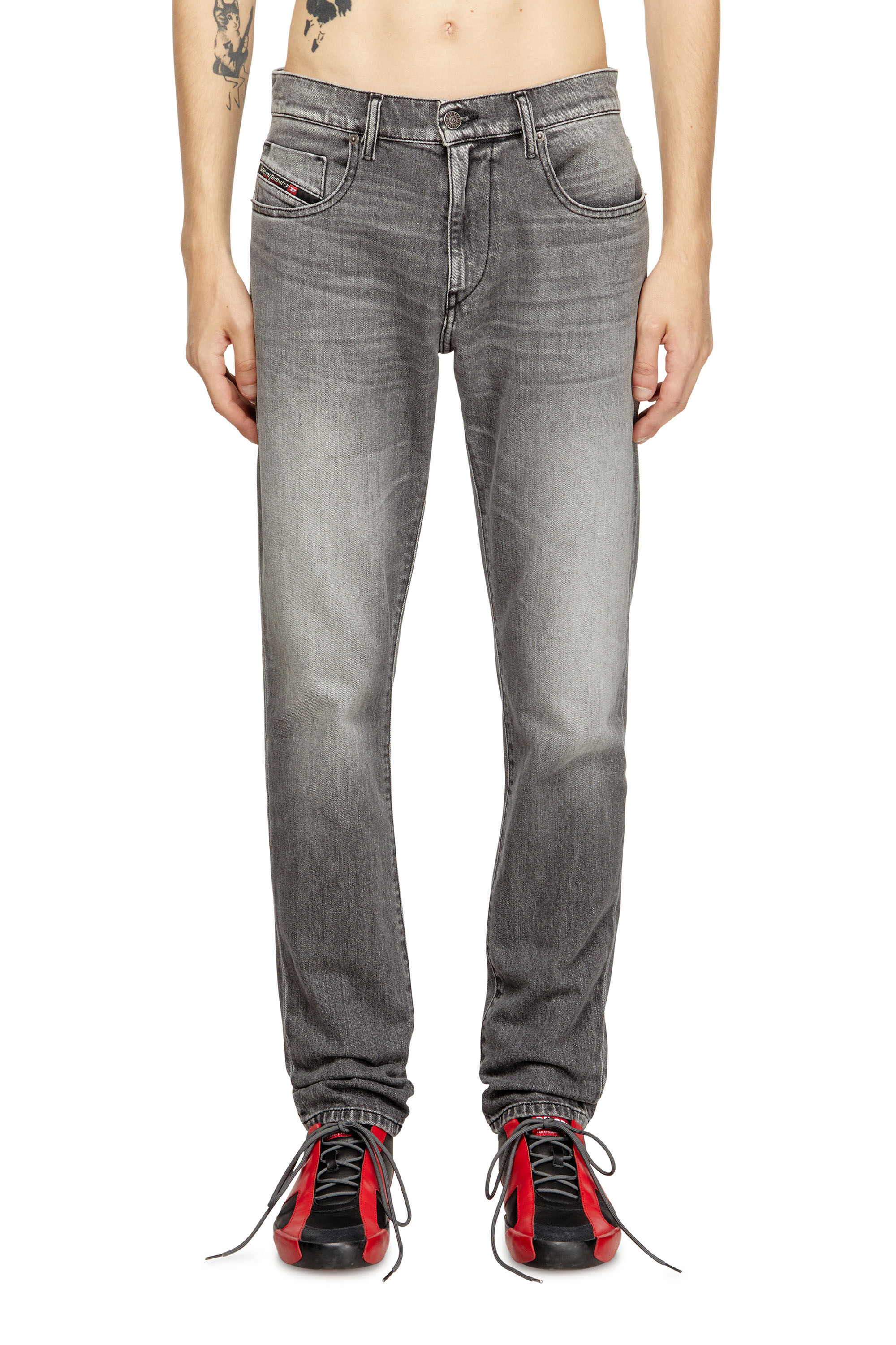 Diesel - Slim Jeans 2019 D-Strukt 09M30 Hombre, Gris - 3