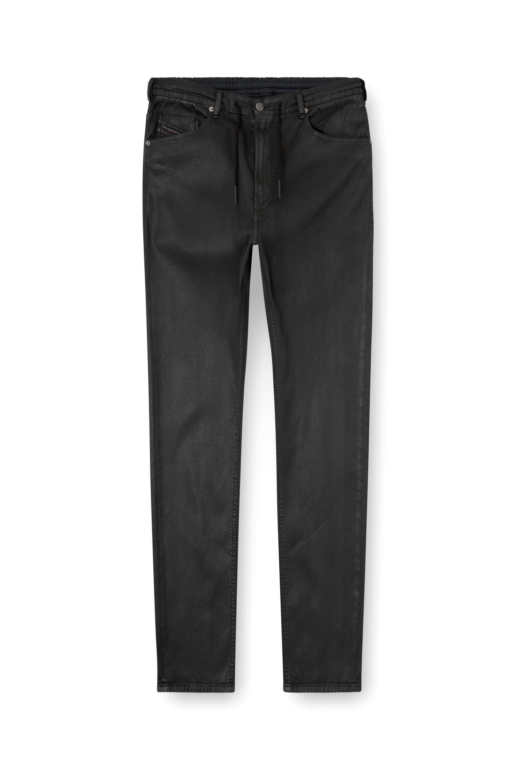 Diesel - Regular 2030 D-Krooley Joggjeans® 068PX Hombre, Negro/Gris oscuro - 2