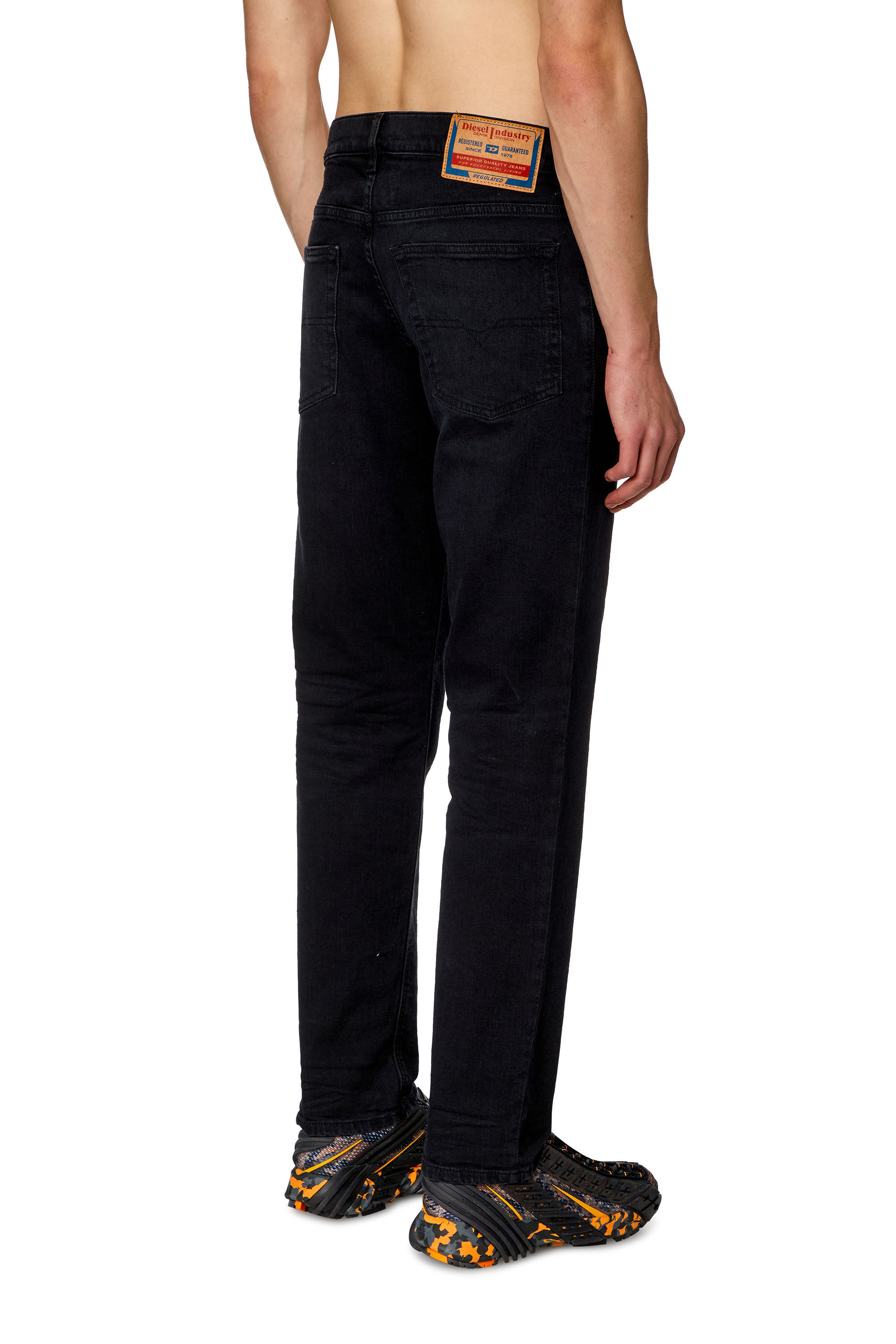 Diesel - Hombre Tapered Jeans 2023 D-Finitive 0KIAJ, Negro/Gris oscuro - Image 3