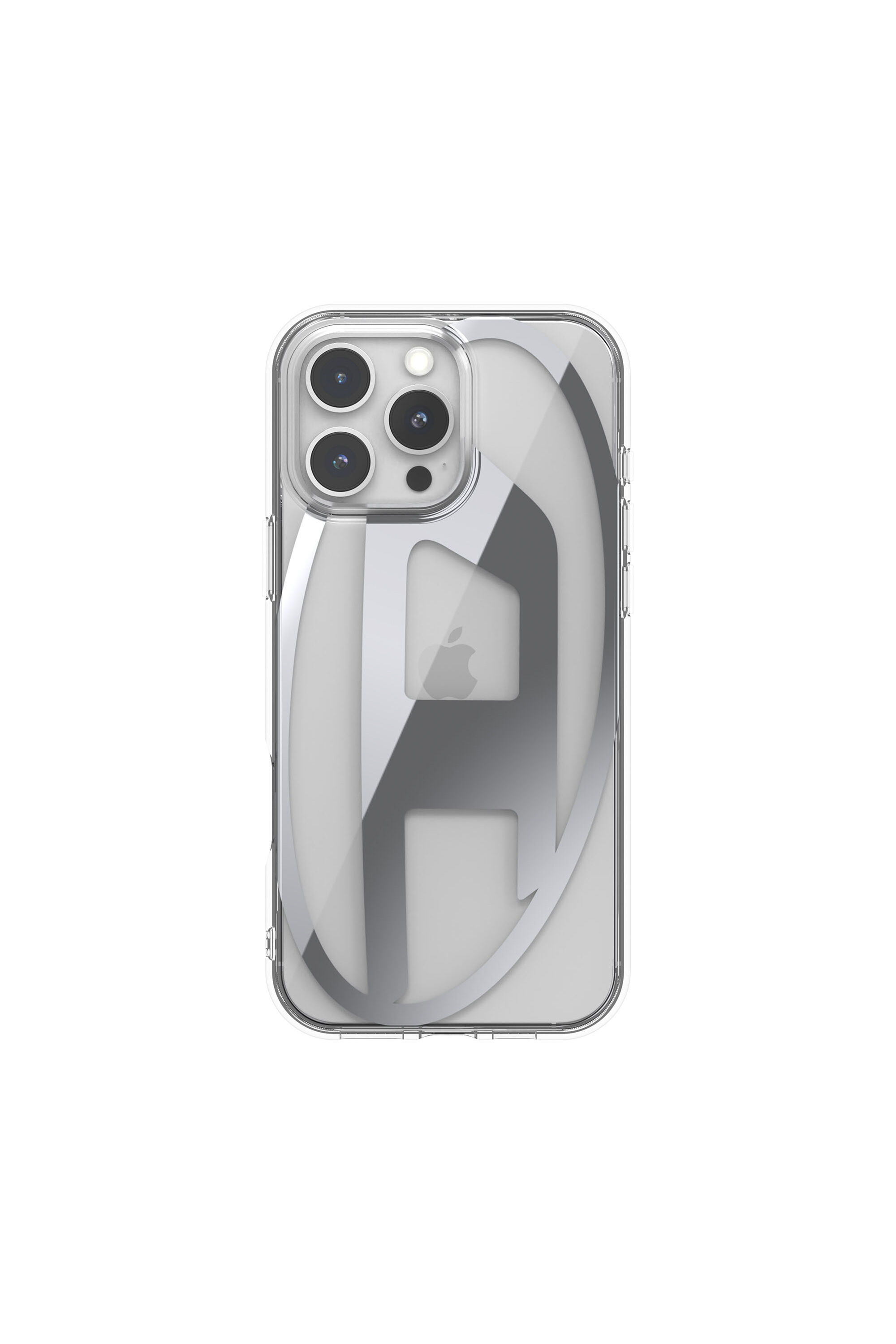 Diesel - 60142 AOP CASE, iP 16 Pro Max Oval D Unisex in Plateado - 3