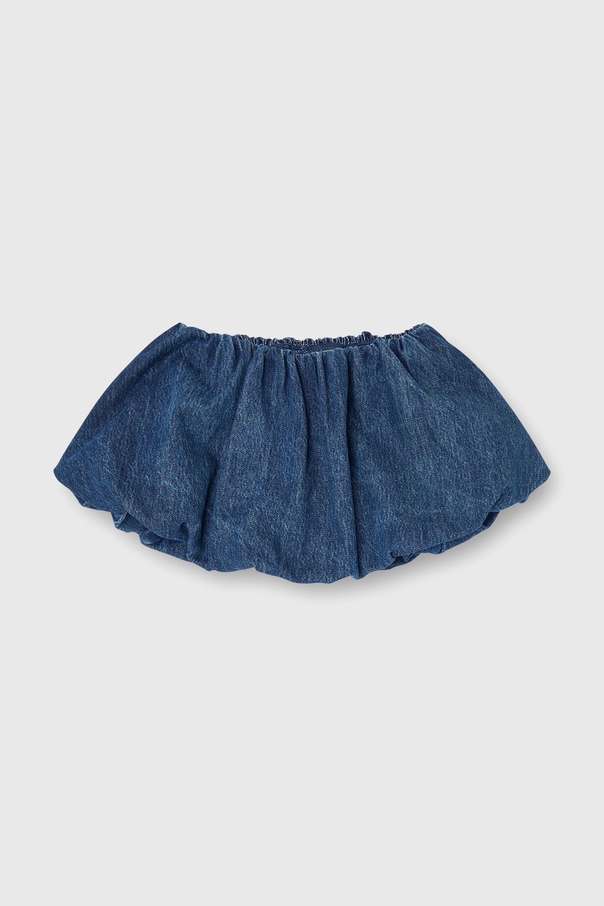 Diesel - DE-MUJ-FSJ2, Minifalda globo de denim Mujer in Azul marino - 2