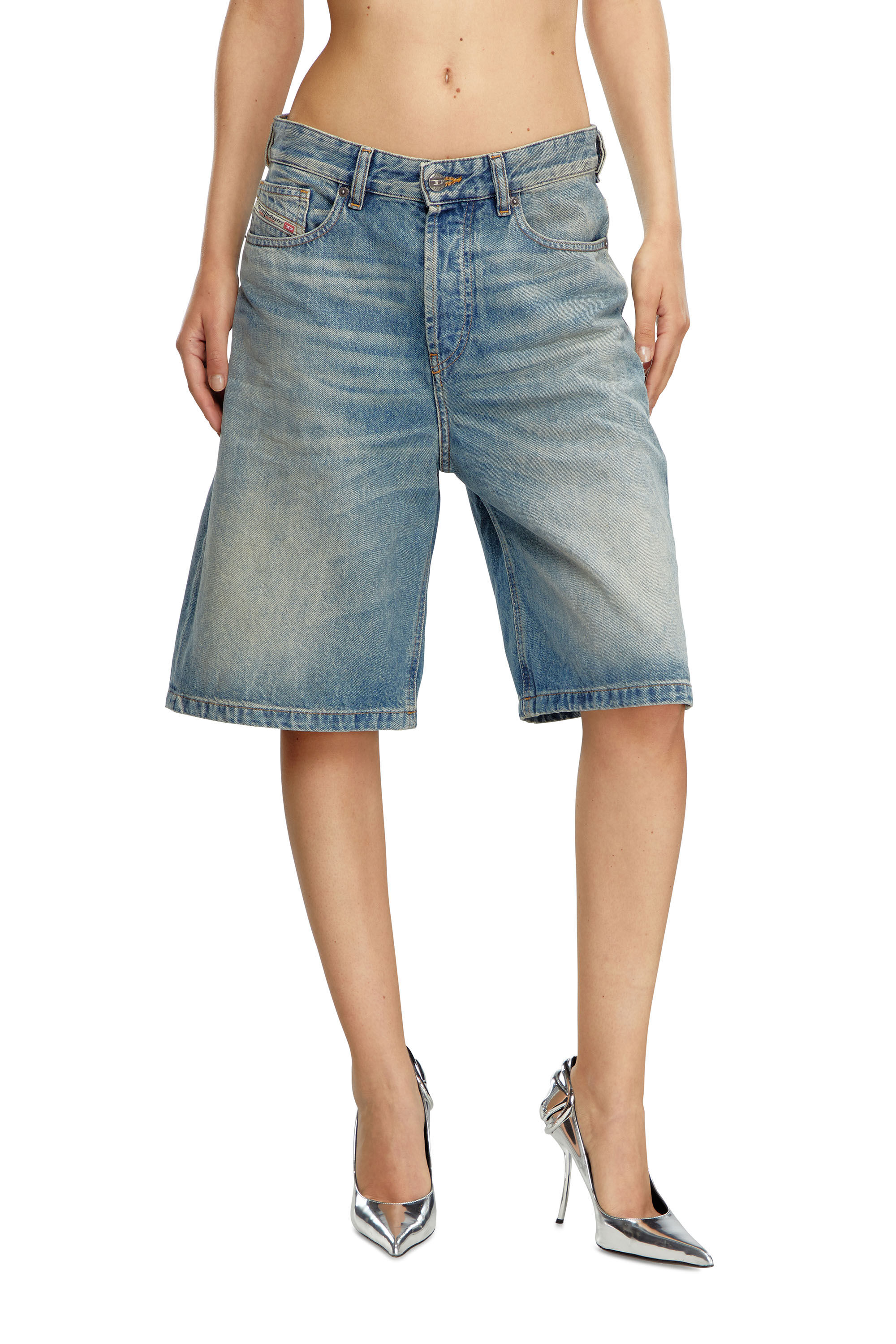 Women's Denim shorts | Blue | Diesel
