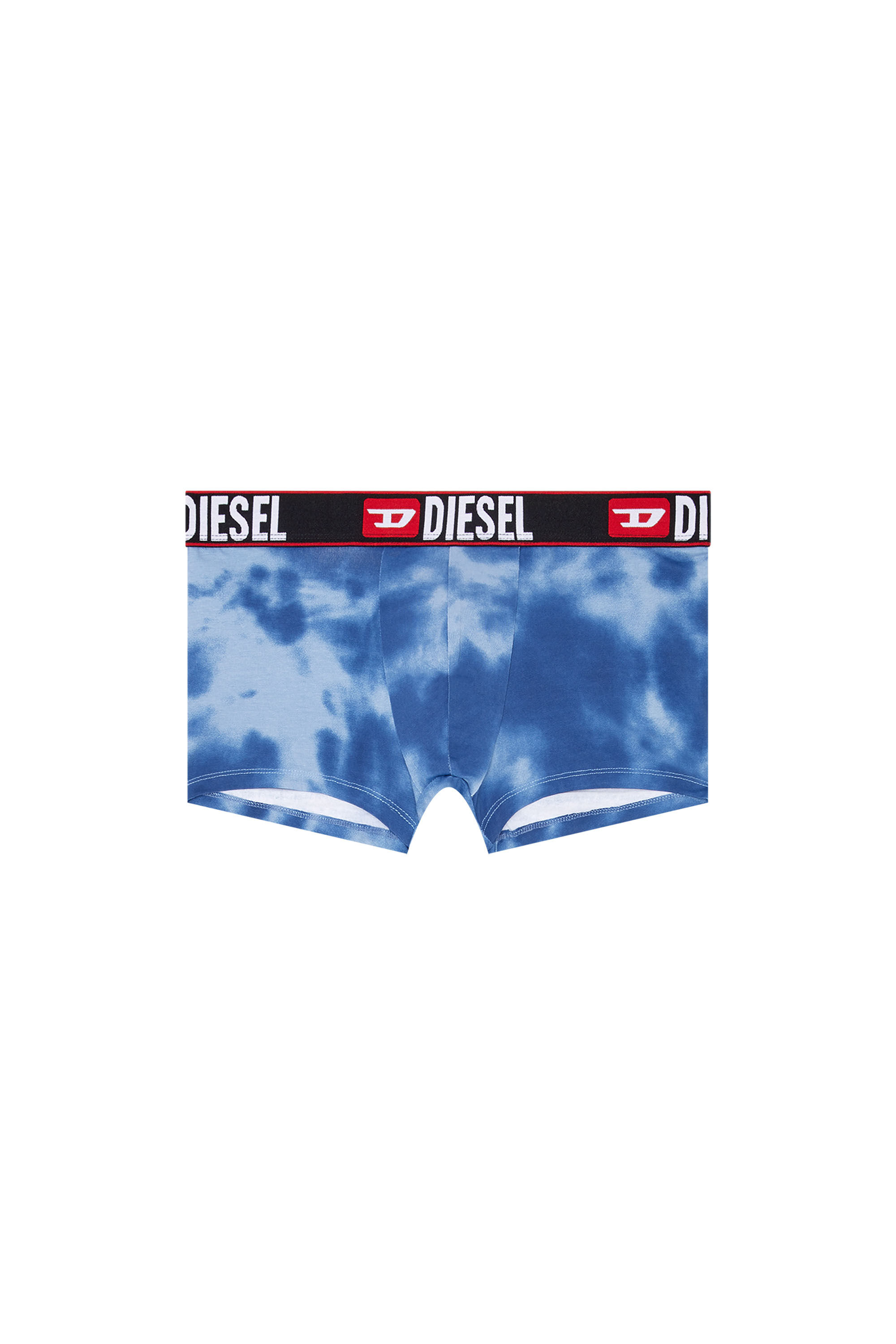 Diesel - UMBX-DAMIEN, Bóxers ajustados con estampado nublado Hombre in Azul marino - 2