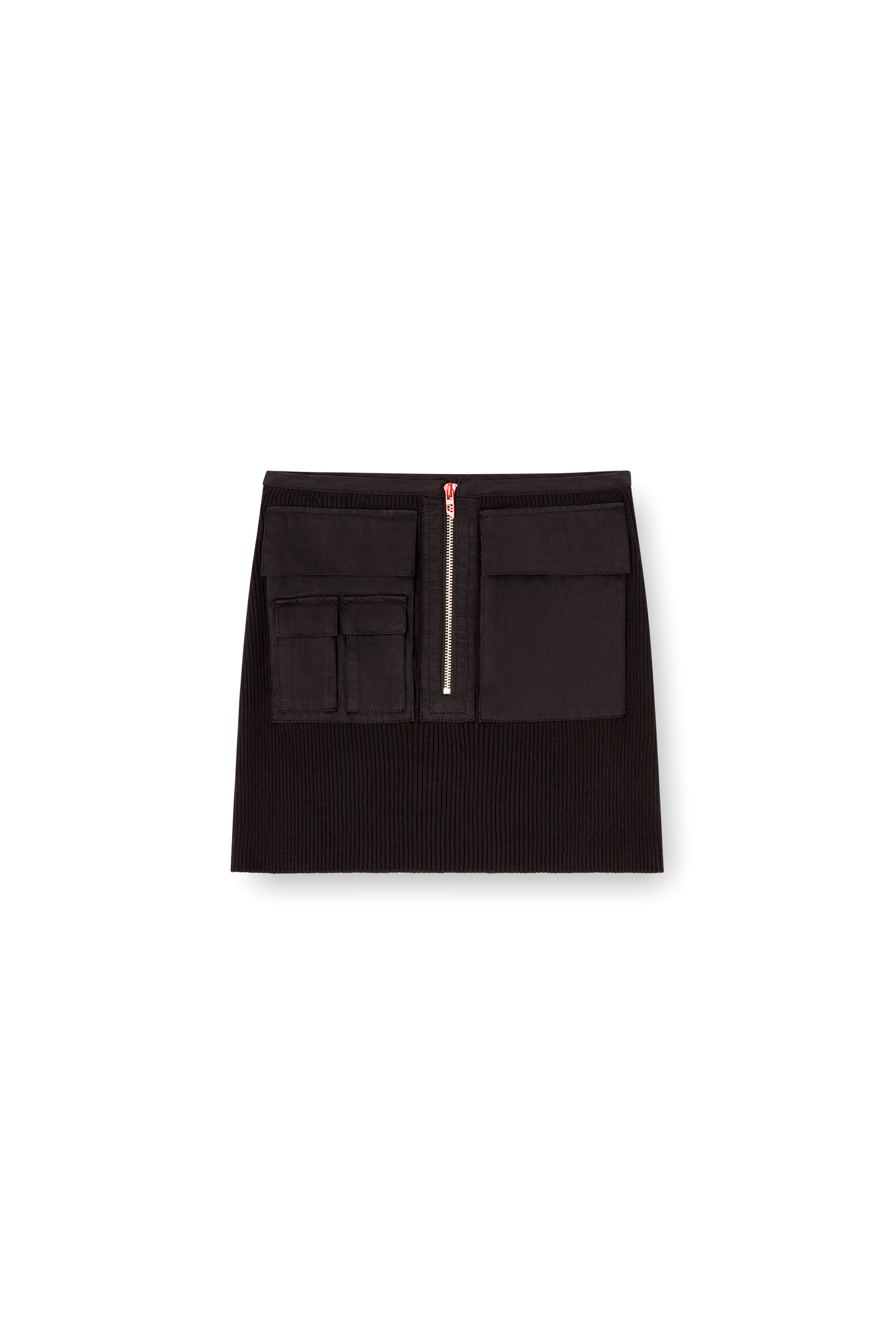 Diesel - M-MERYN-SHORT, Minifalda en canalé con bolsillos cargo Mujer in ToBeDefined - 2