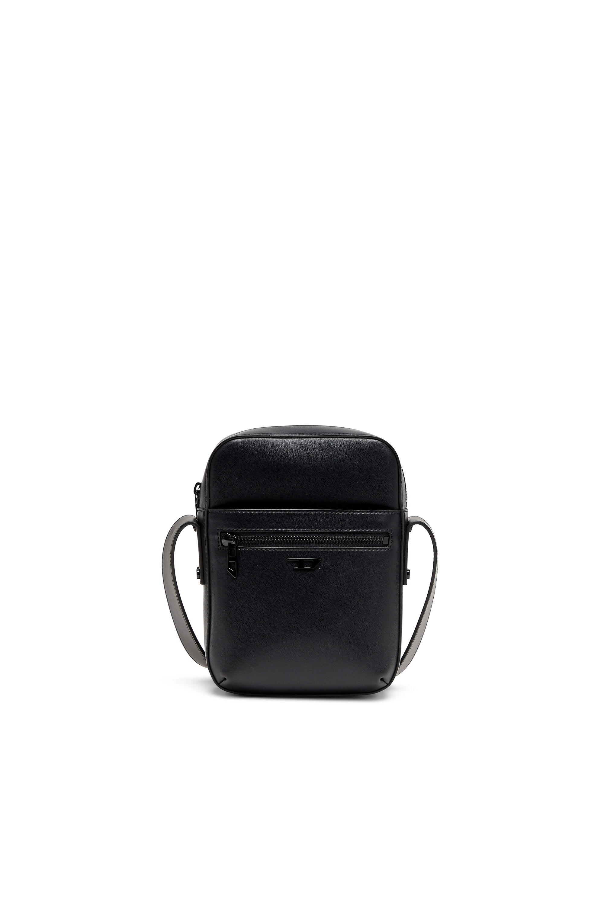 Diesel - RIVET-D CROSSBODY, Rivet-D - Bolso bandolera de PU con detalles de tachuelas Hombre in Negro - 1