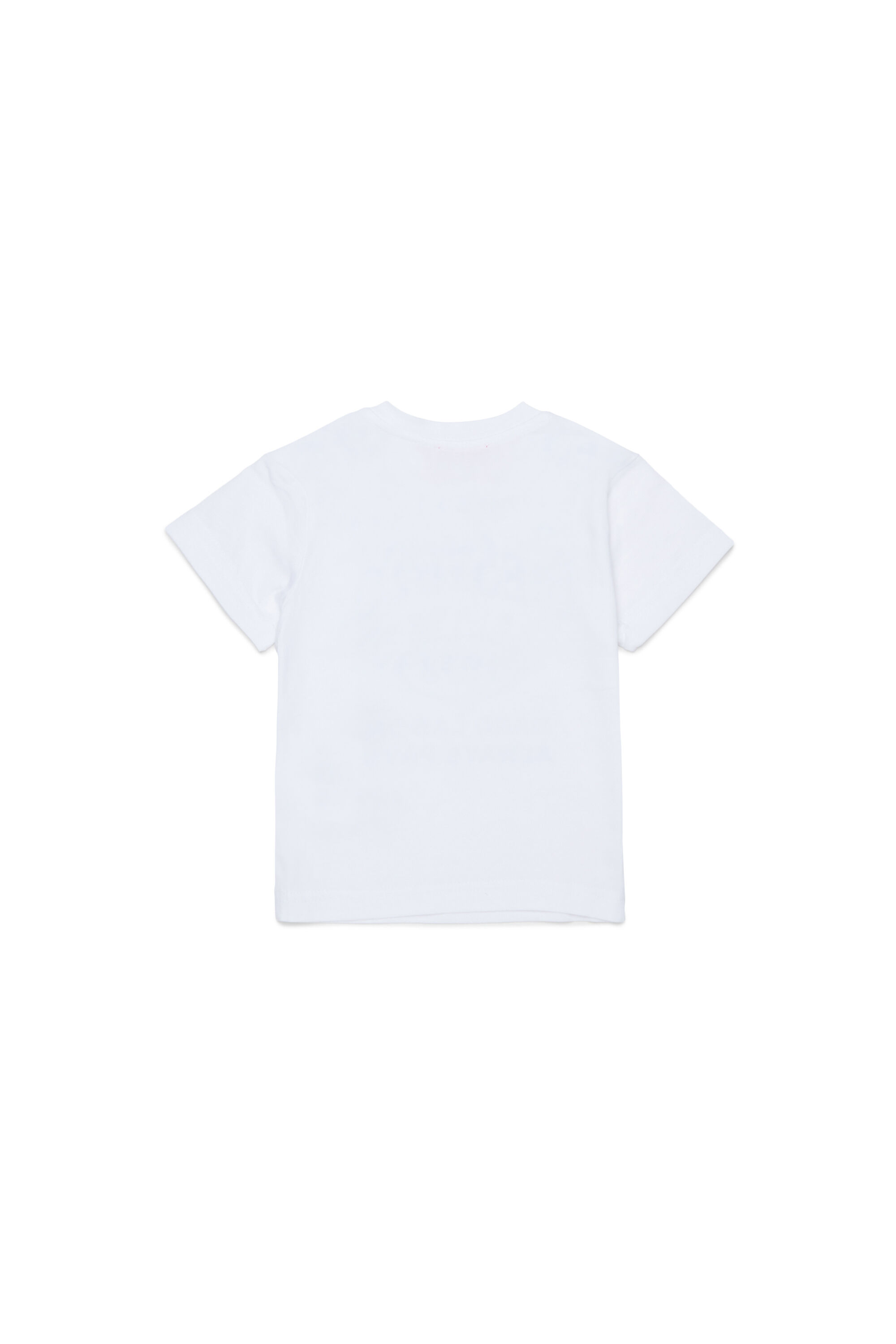 Diesel - TSINB, Camiseta de algod&oacute;n con estampado de eslogan Hombre in Blanco - 2